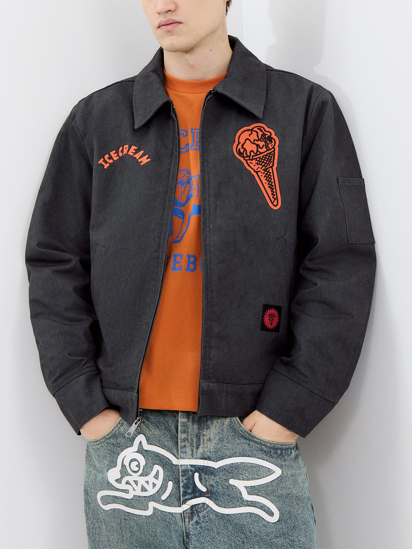 Cone Patch Work Jacket