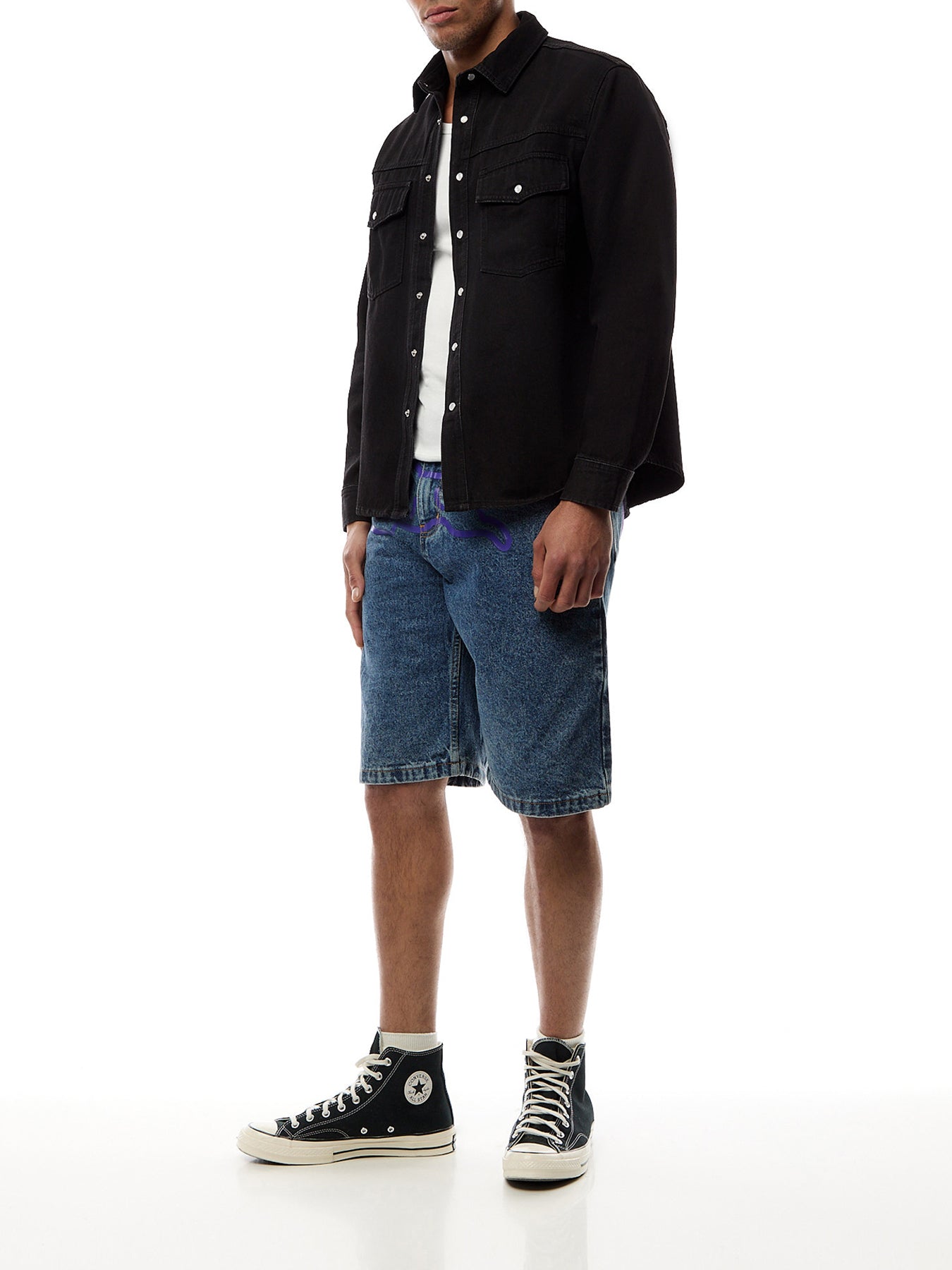 Running Dog Denim Shirt