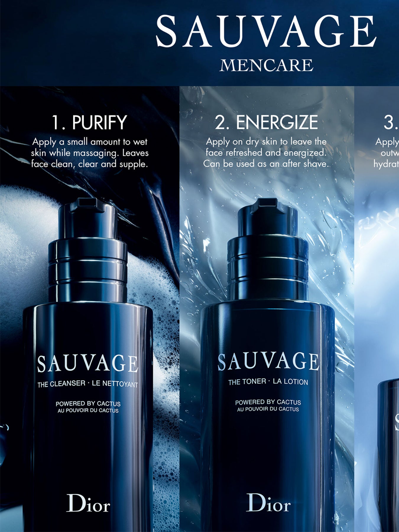 Sauvage Skincare Ritual Kit