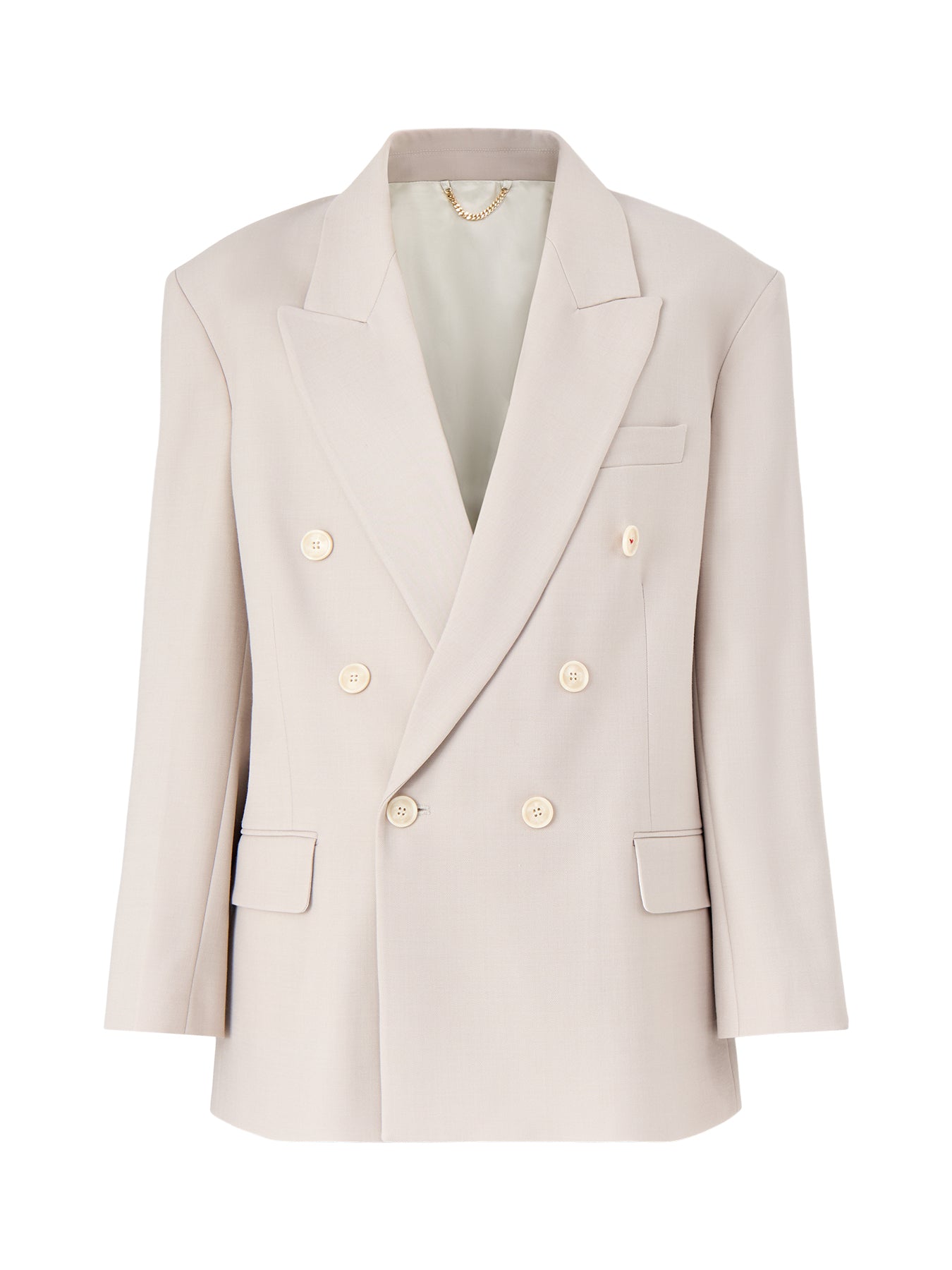 Relaxed Double Breasted Jacket