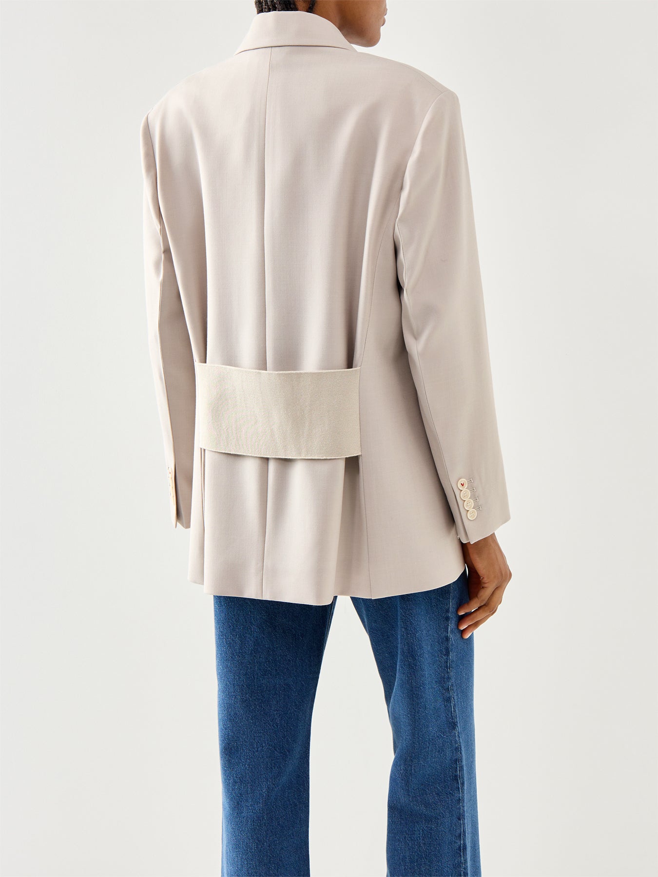 Relaxed Double Breasted Jacket