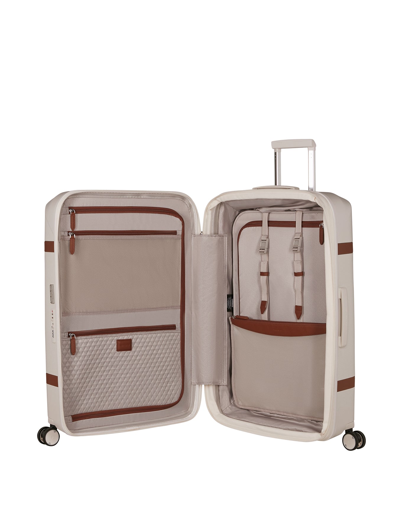 Image Large Suitcase Ivory