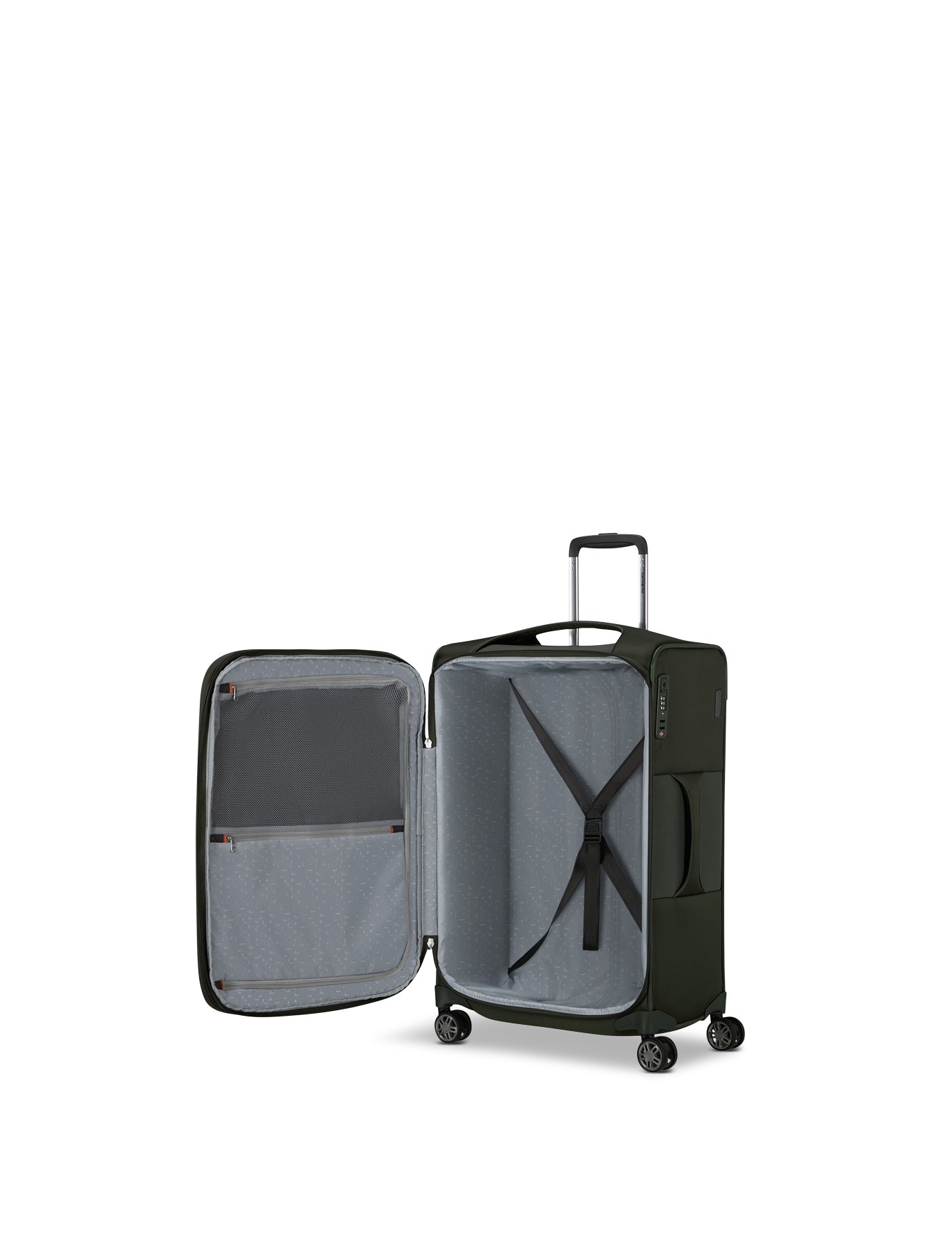 Re-Lite Medium Spinner Suitcase 67cm Green