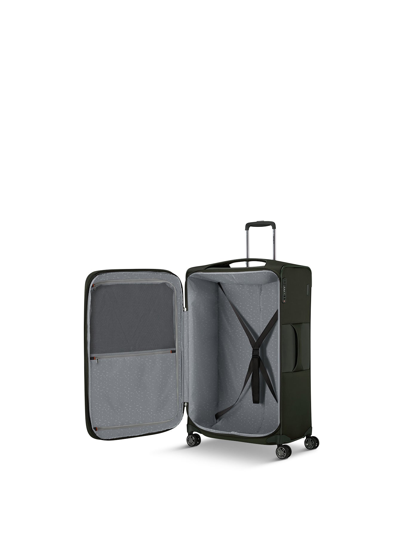 Re-Lite Large Spinner Suitcase 78cm Green
