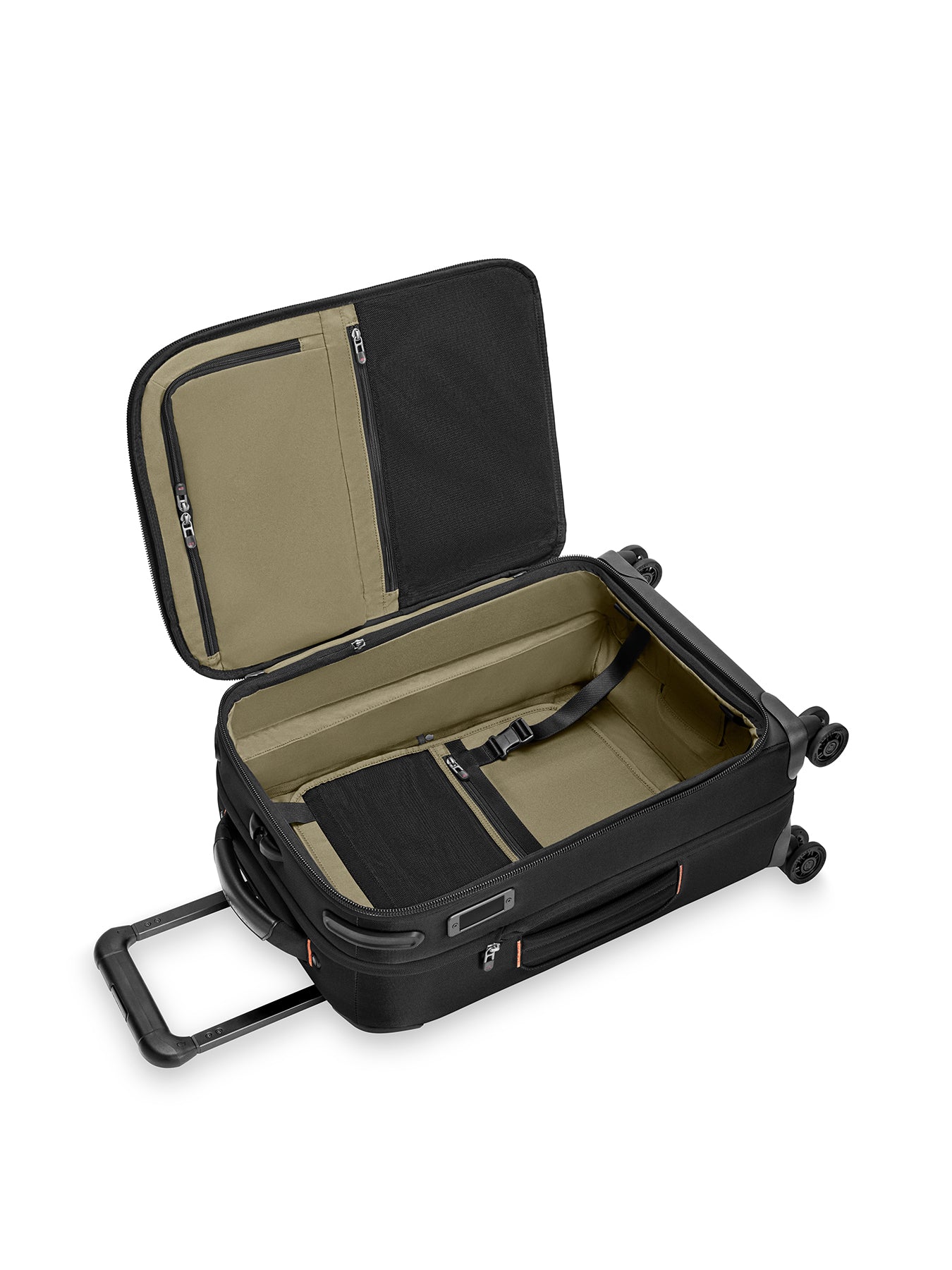 Global Carry-On Expandable Spinner Black