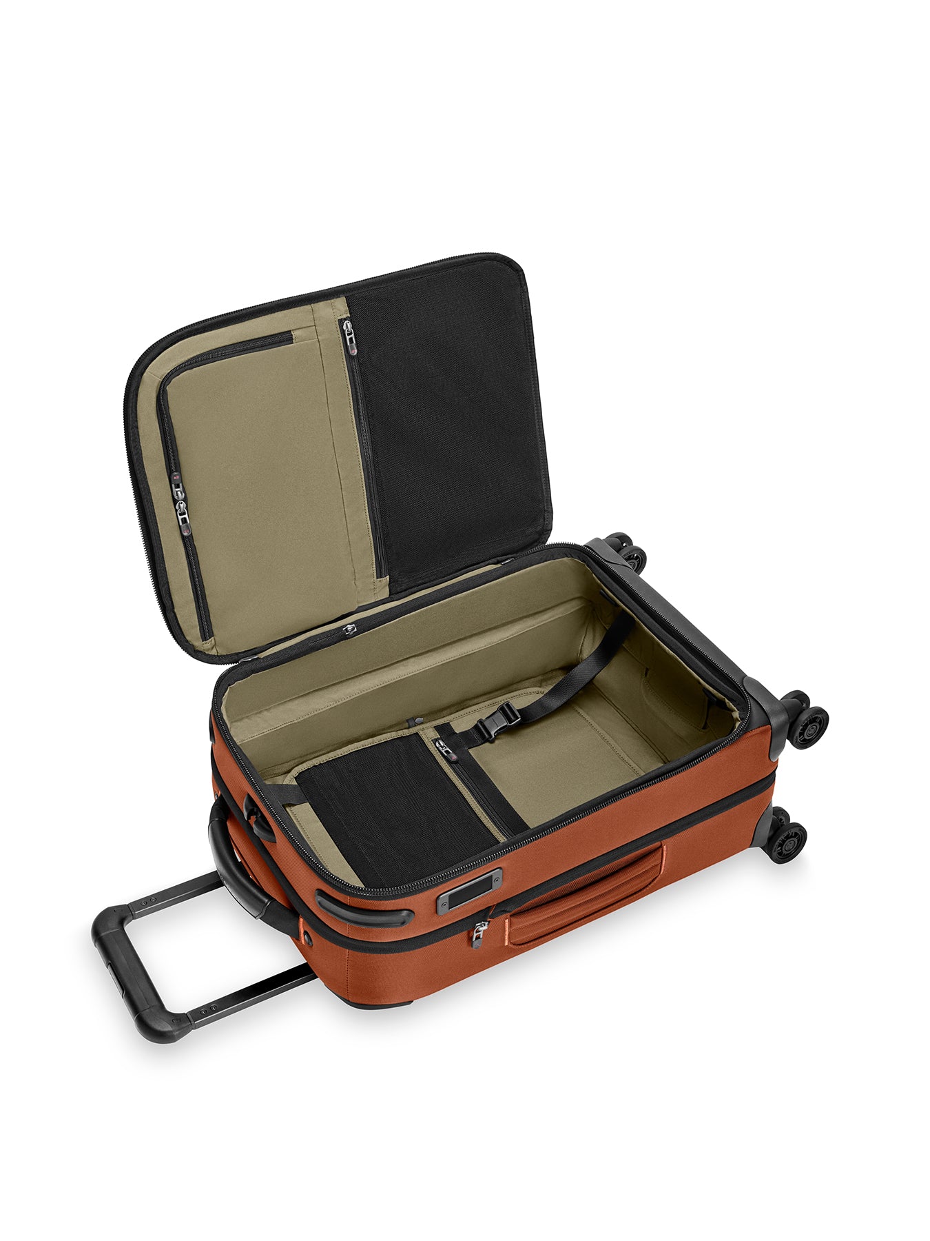 Global Carry-On Expandable Spinner Tan