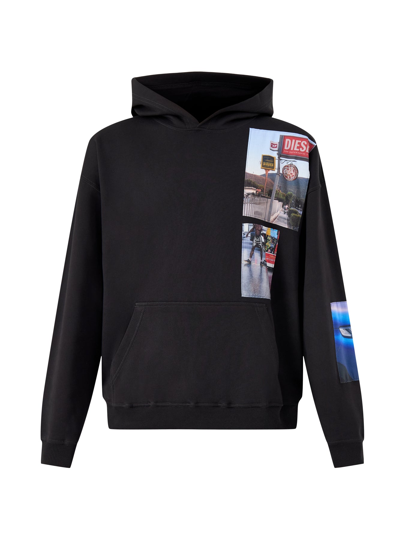 Cotton Black S-Boxt-Hood-T6 Hoodie