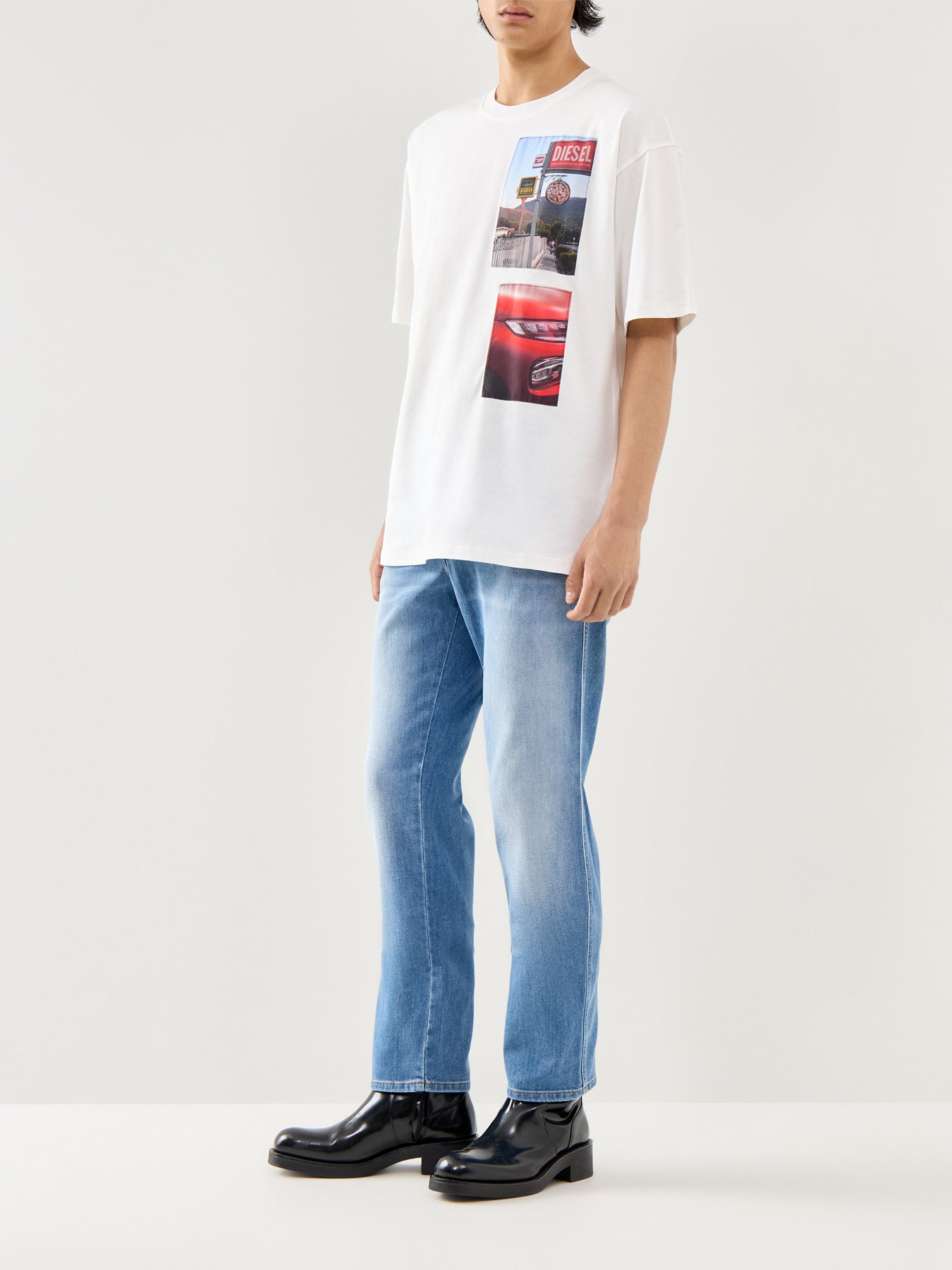 Cotton Off White T-Boxt-T3 T-Shirt