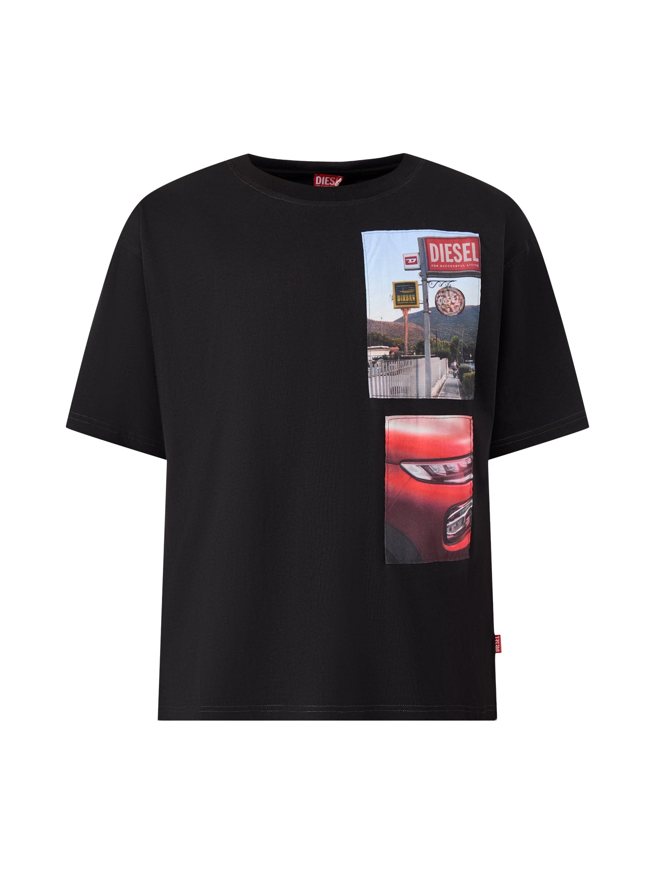 Cotton Black T-Boxt-T3 T-Shirt