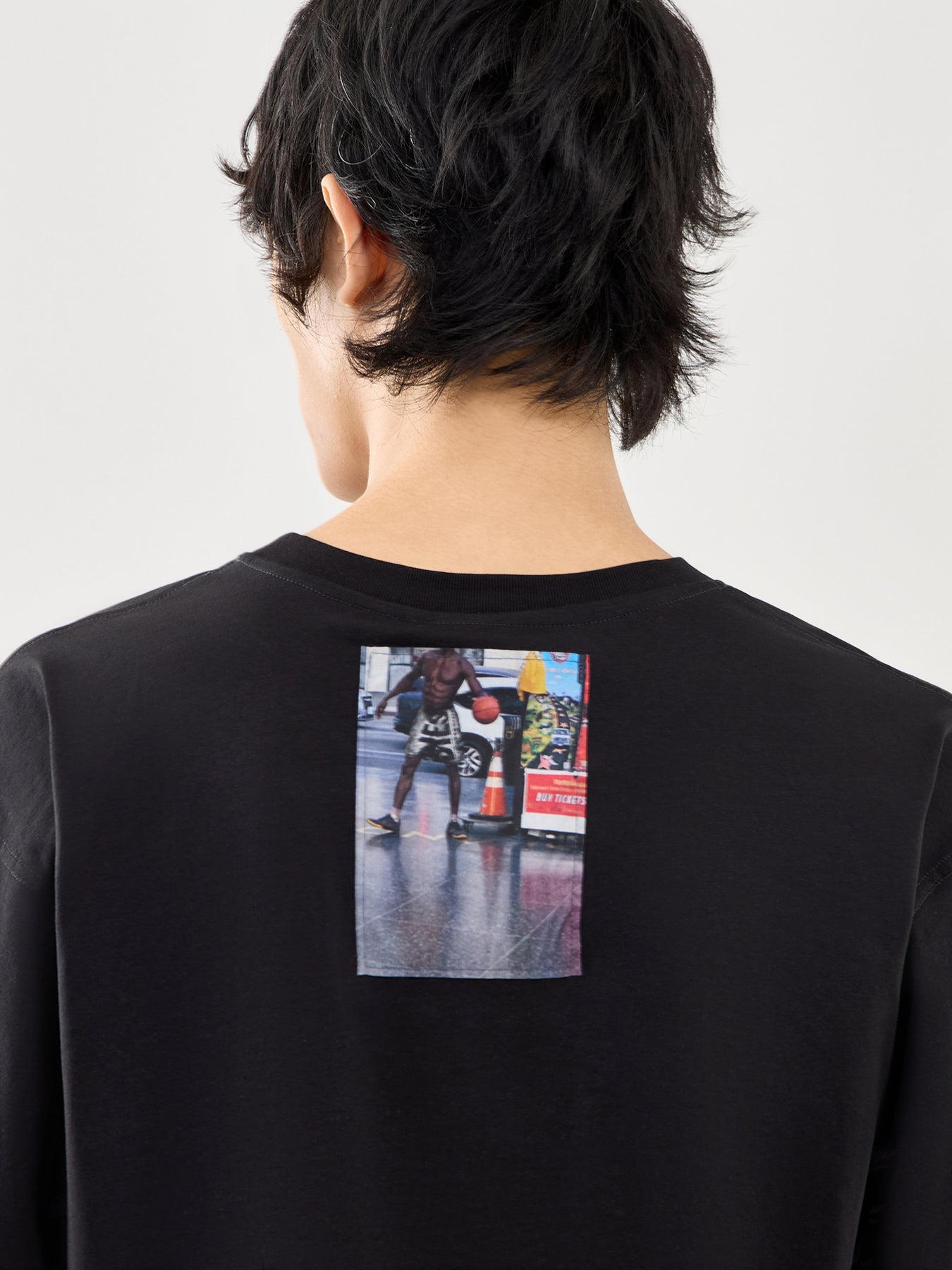 Cotton Black T-Boxt-T3 T-Shirt