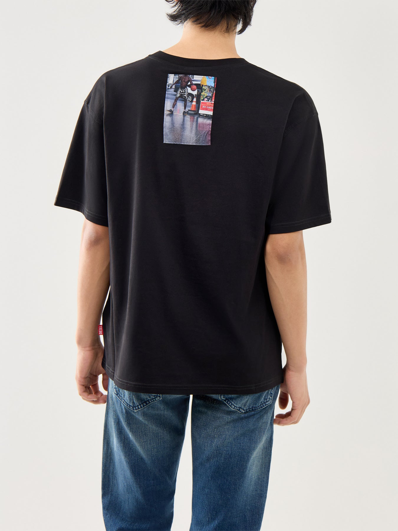 Cotton Black T-Boxt-T3 T-Shirt