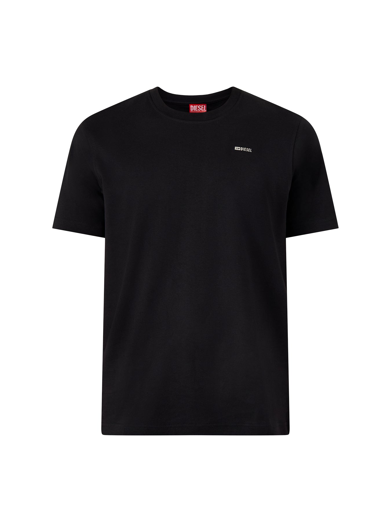 T-Adjust-Metal Logo Tee Black