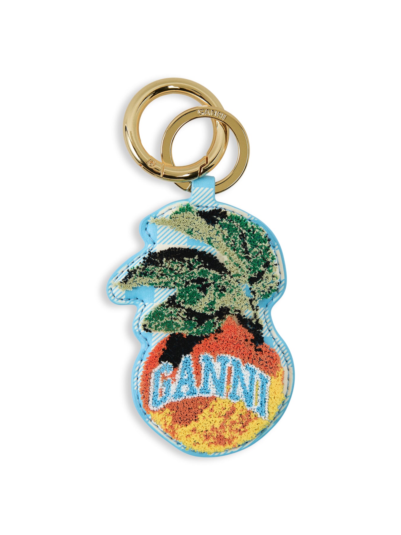 Apple Keyring Velvet