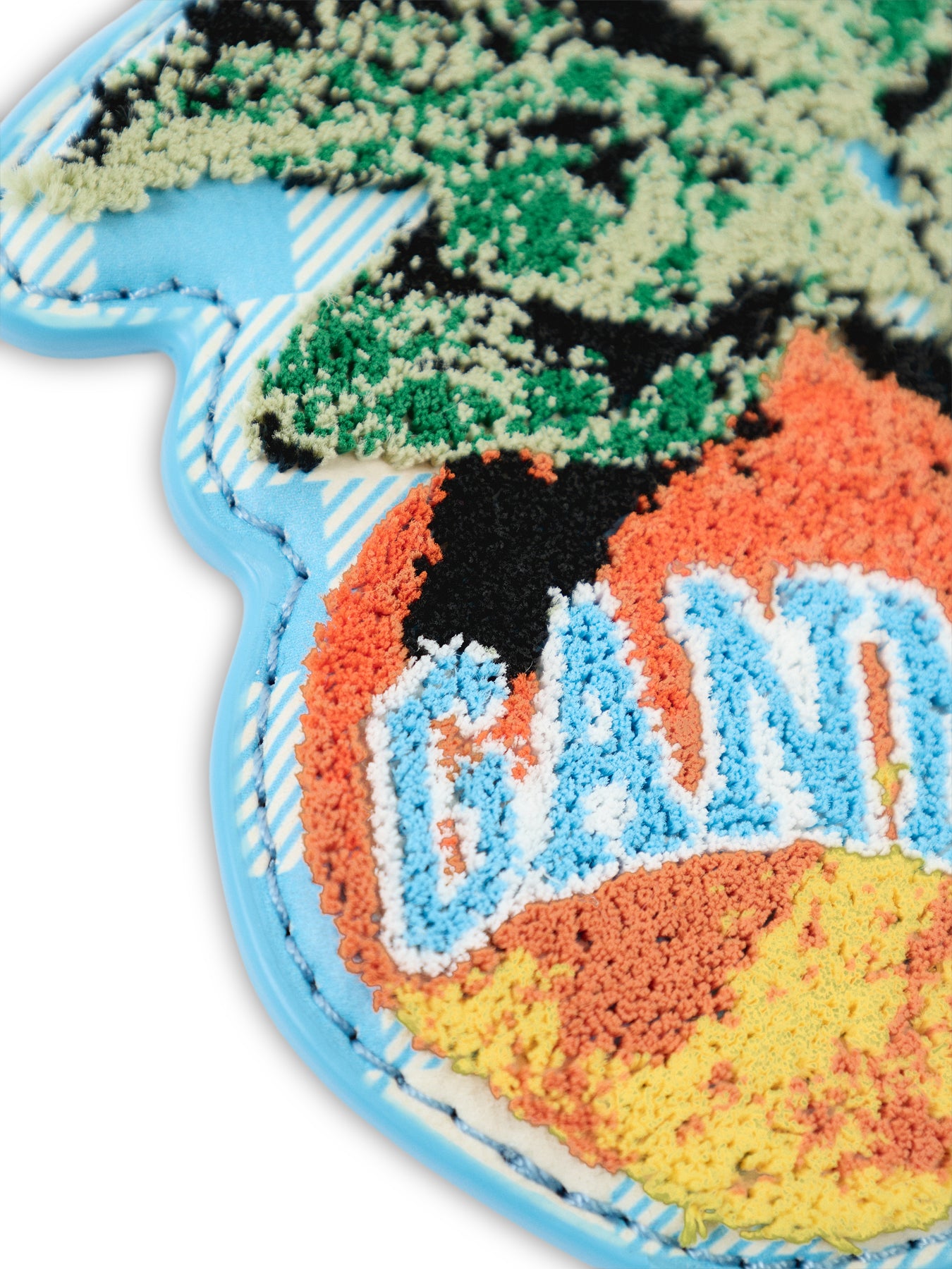 Apple Keyring Velvet