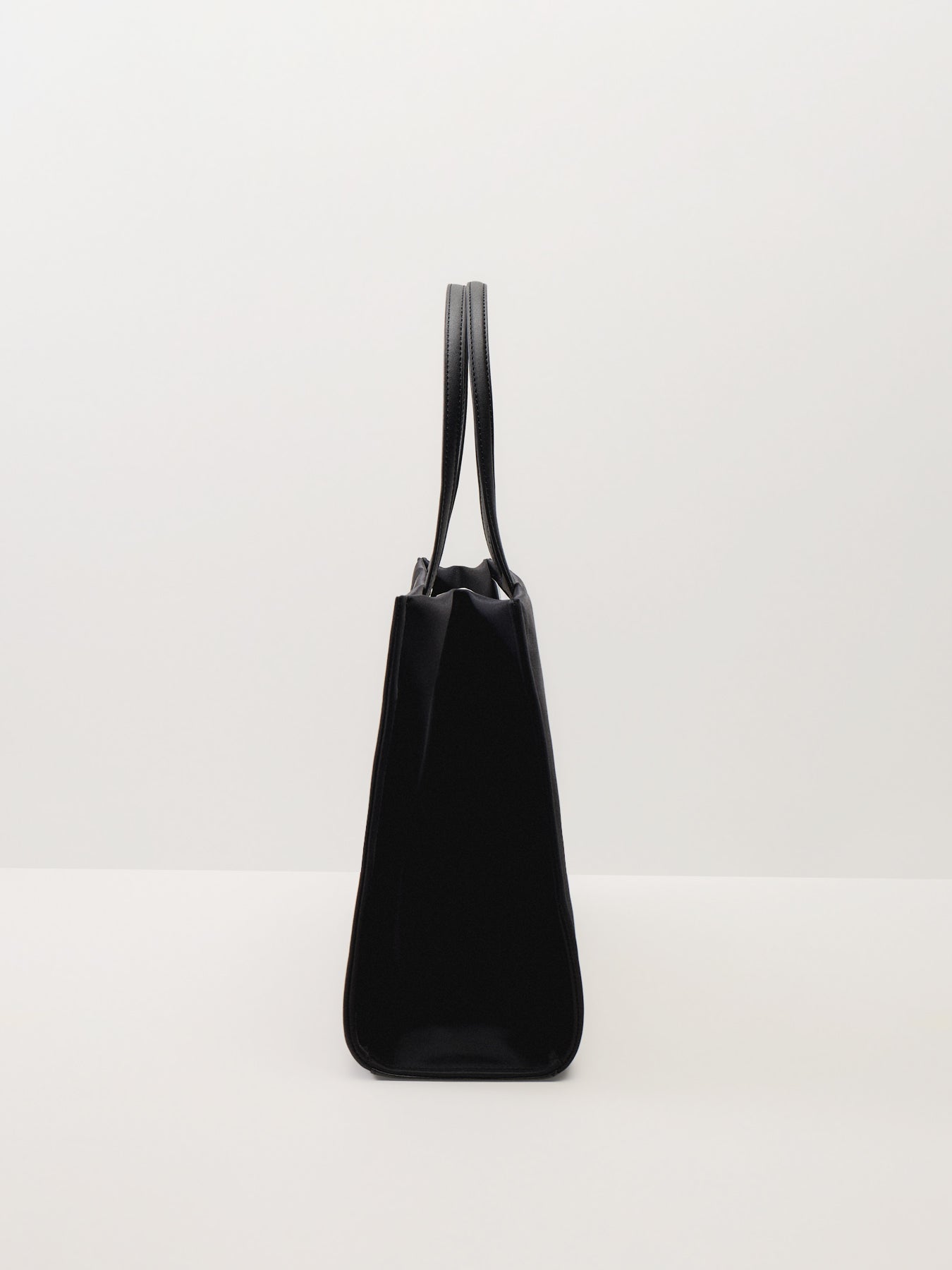 Ella Small Nylon Tote Black
