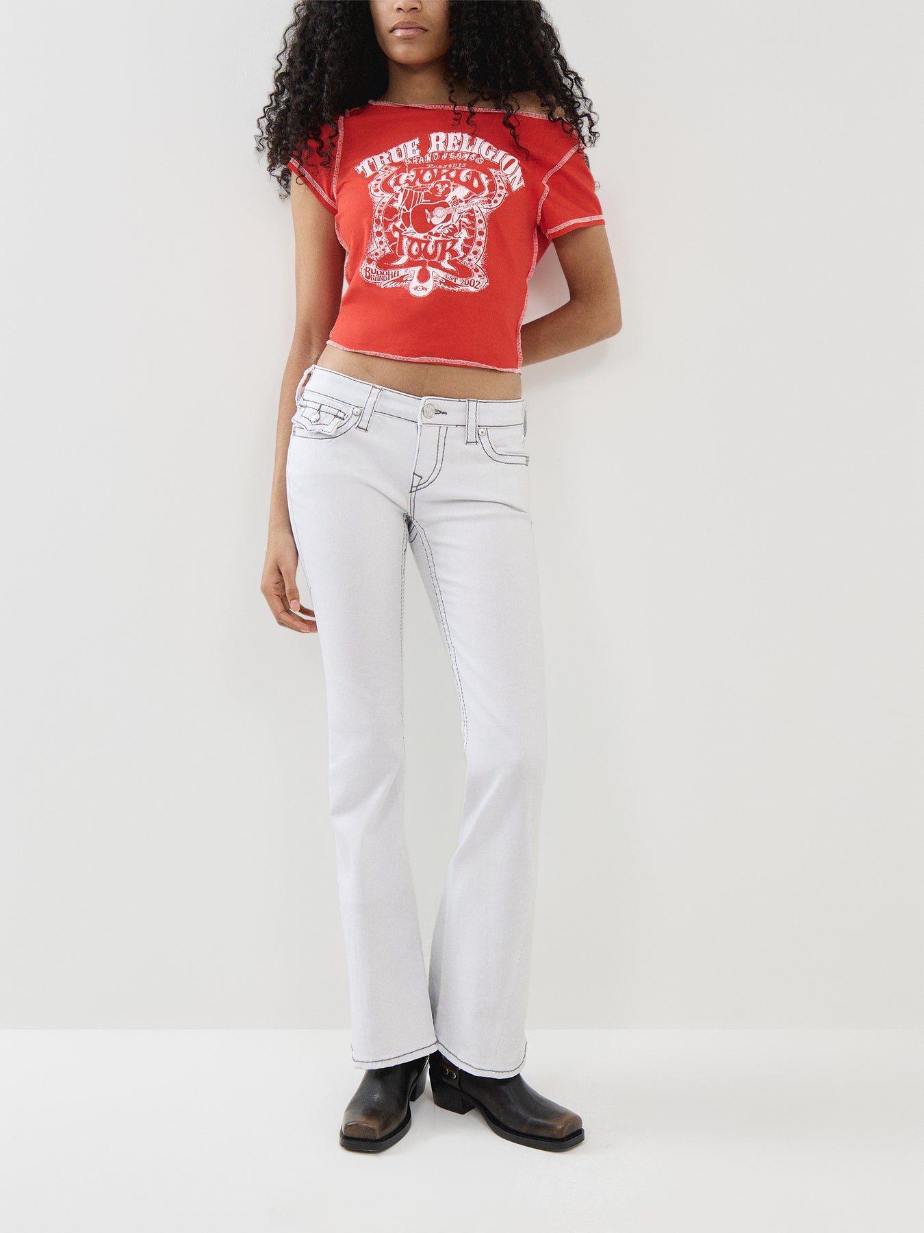 Heritage Slash Neck Tee