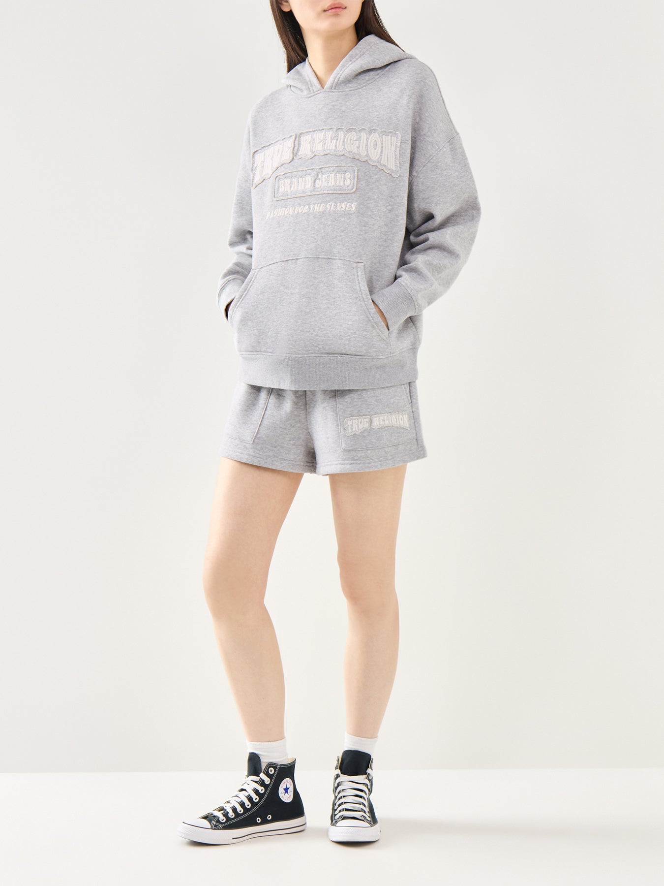 Patched Lounge Shorts