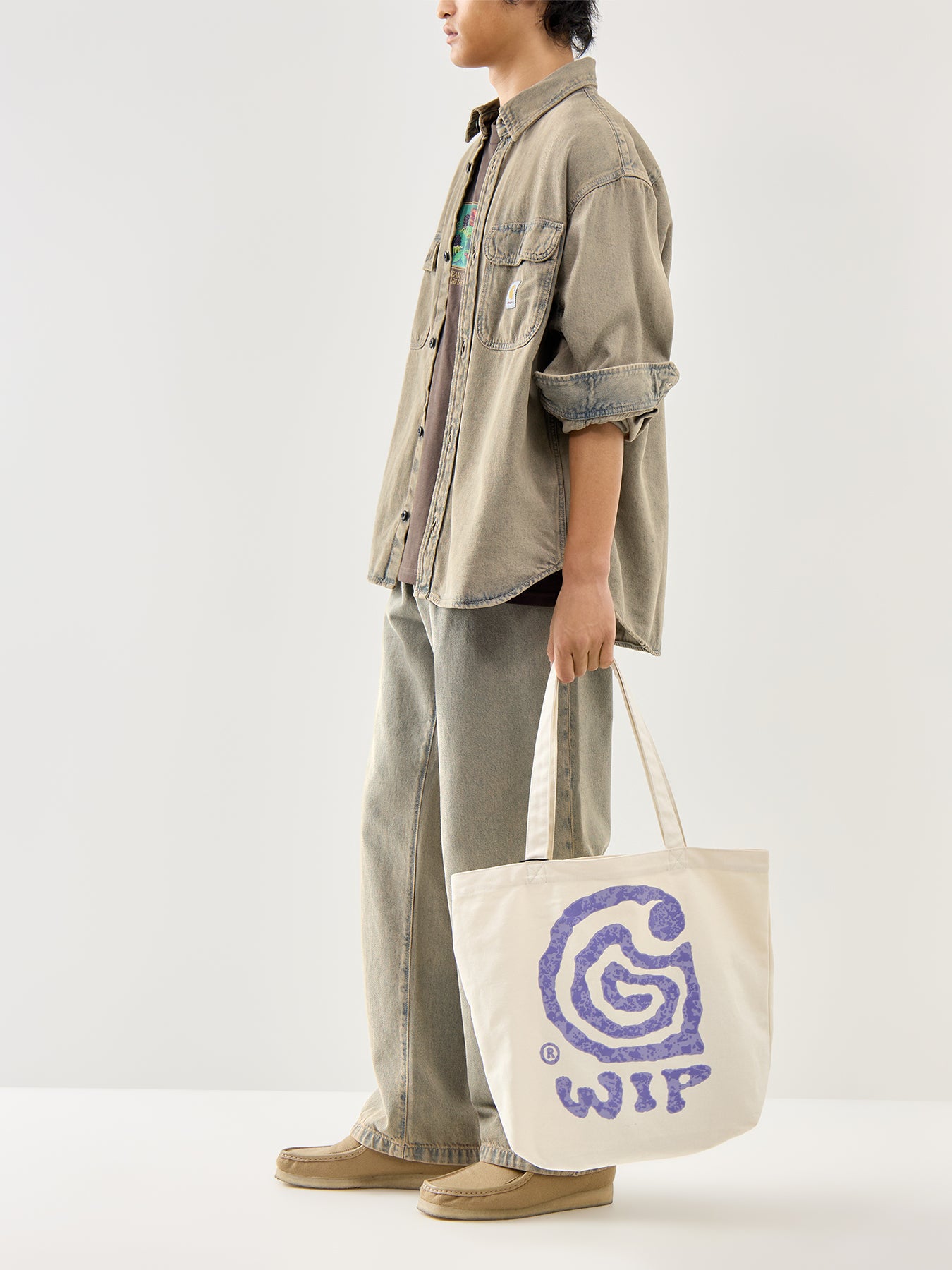 Blue Tigan Denim Shirt