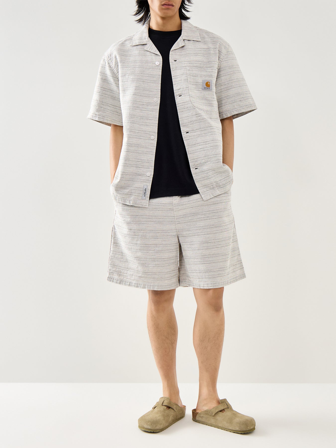 Short Sleeves Gellar Stripe Shirt