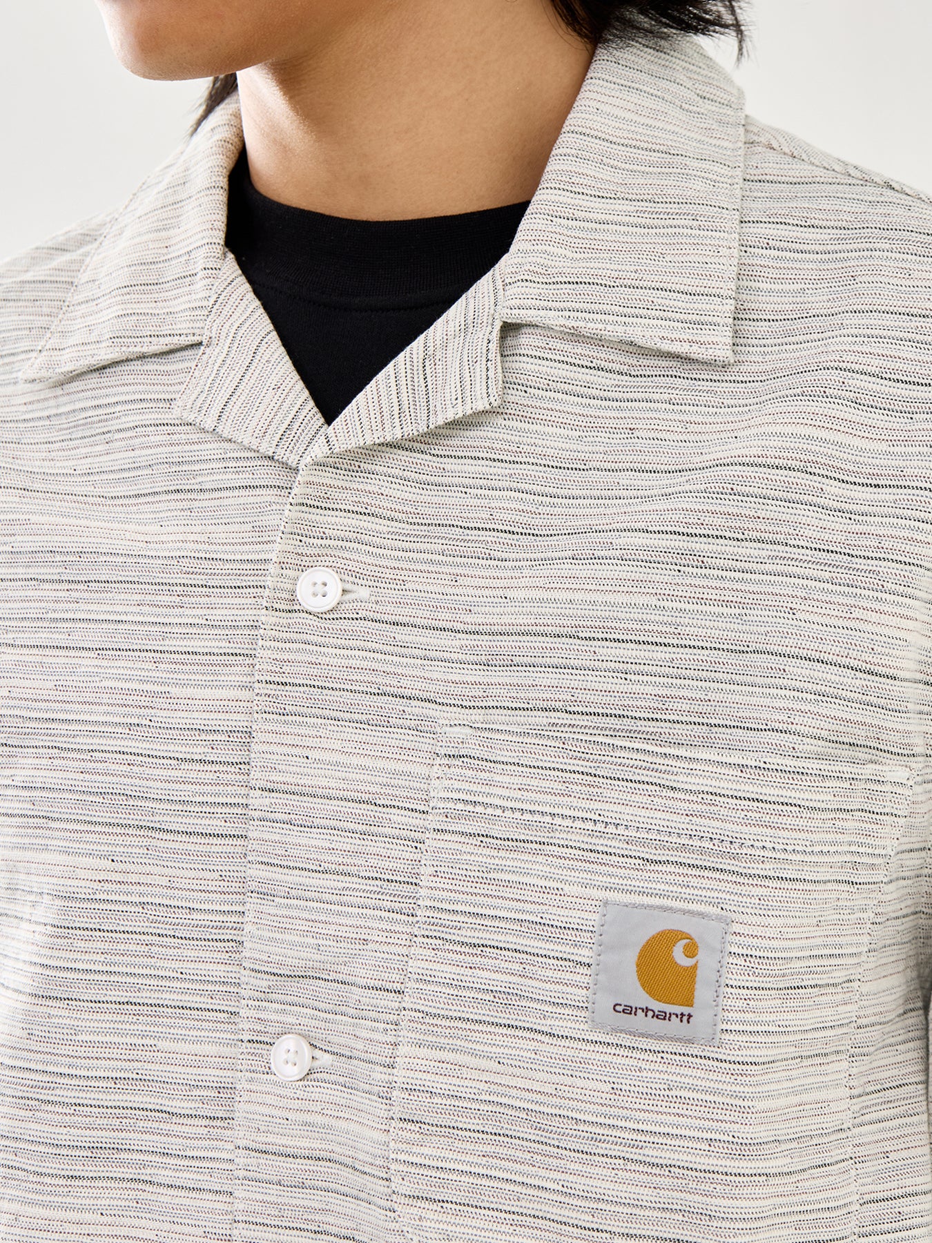 Short Sleeves Gellar Stripe Shirt