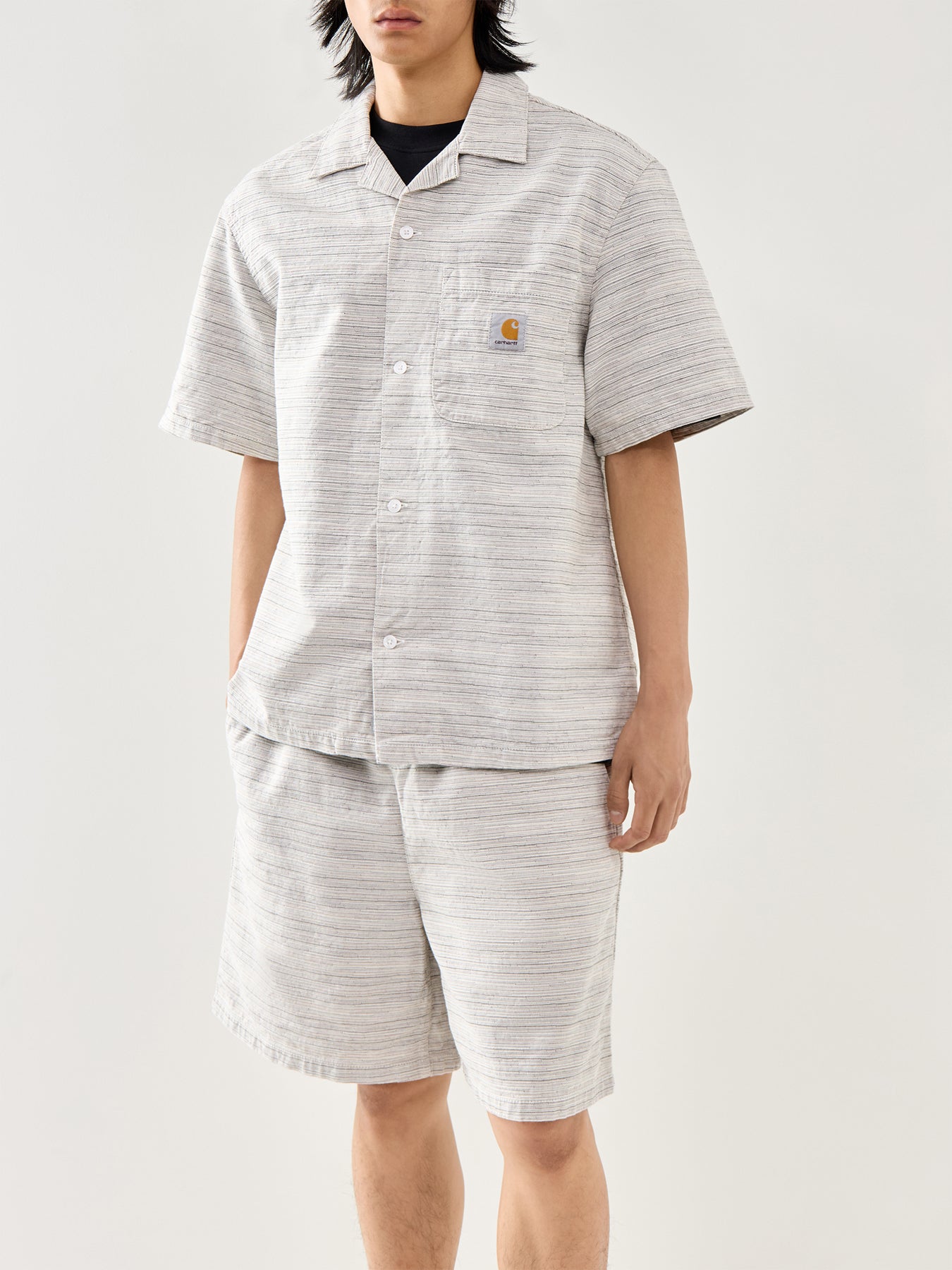 Short Sleeves Gellar Stripe Shirt