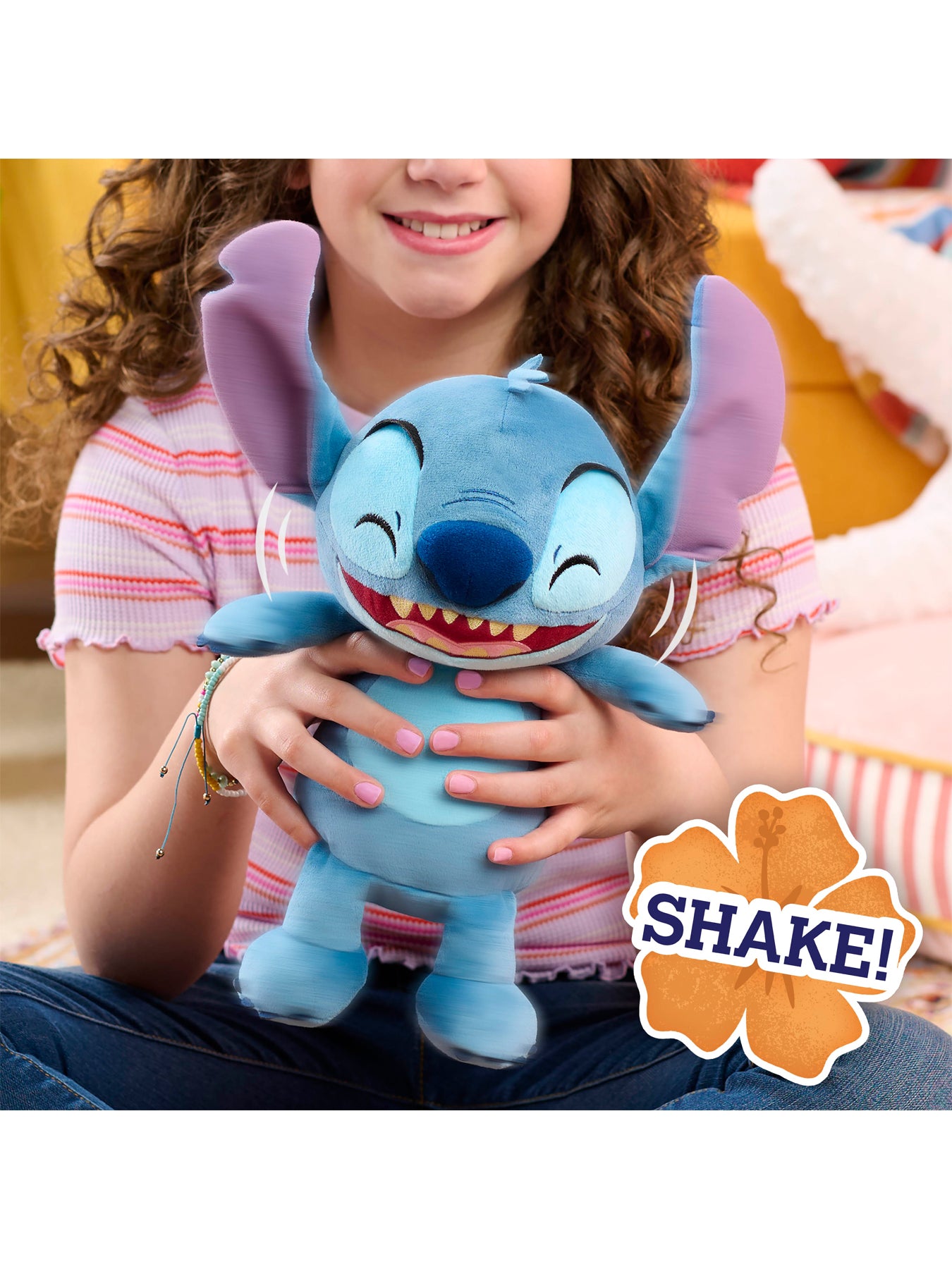 Disney Stitch Crack Me Up Stitch Interactive Plush Toy