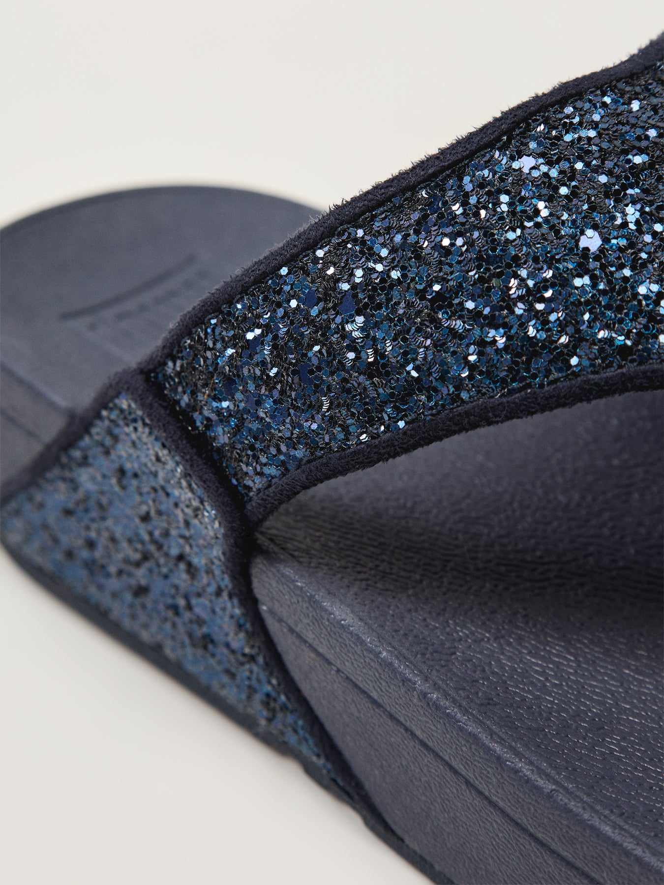 Lulu Glitter Toe-Thongs Midnight Navy