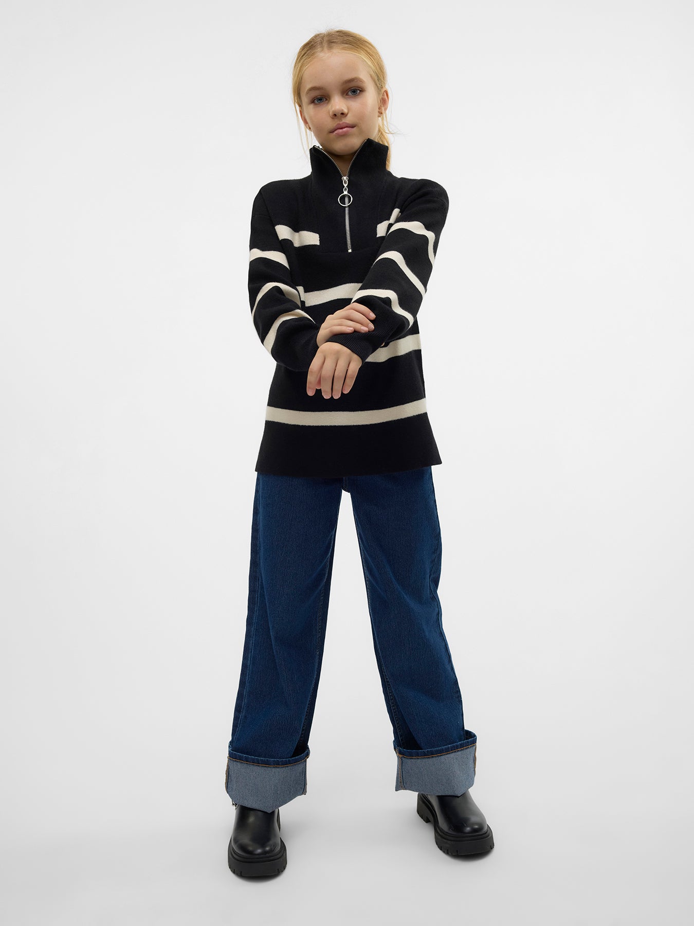 Saba High Neck Blouse Girl