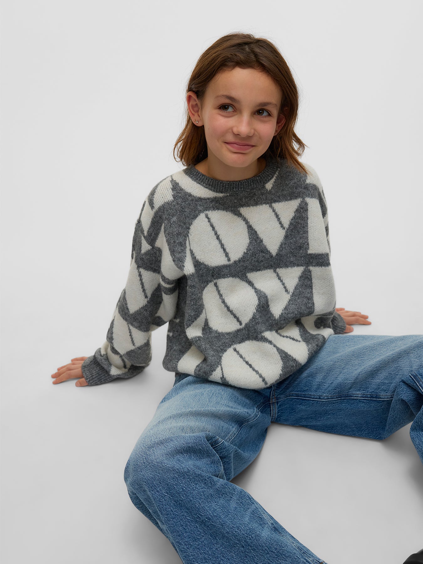 Love Pullover Sweatshirt Girl