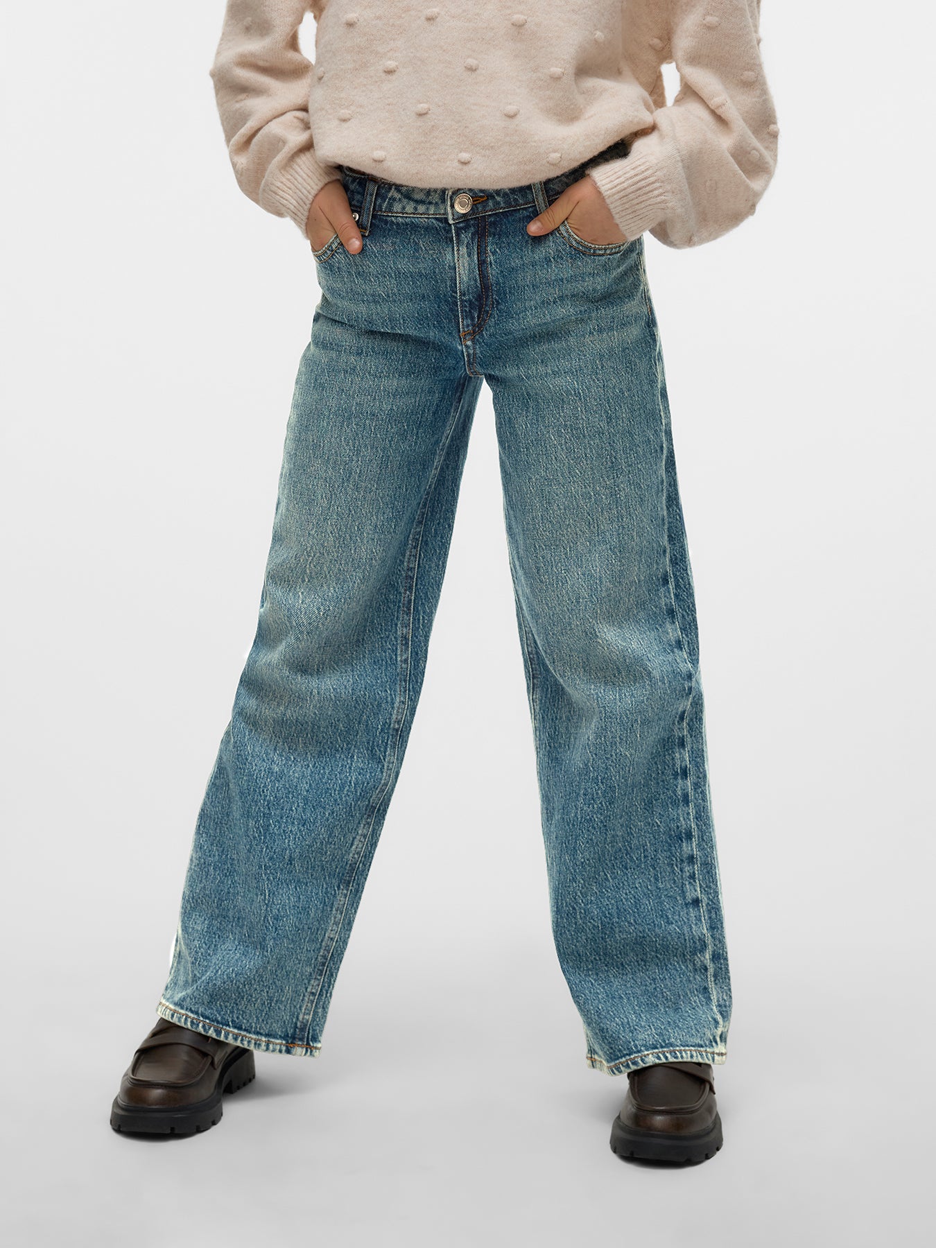 Tessa High Rise Wide Jeans