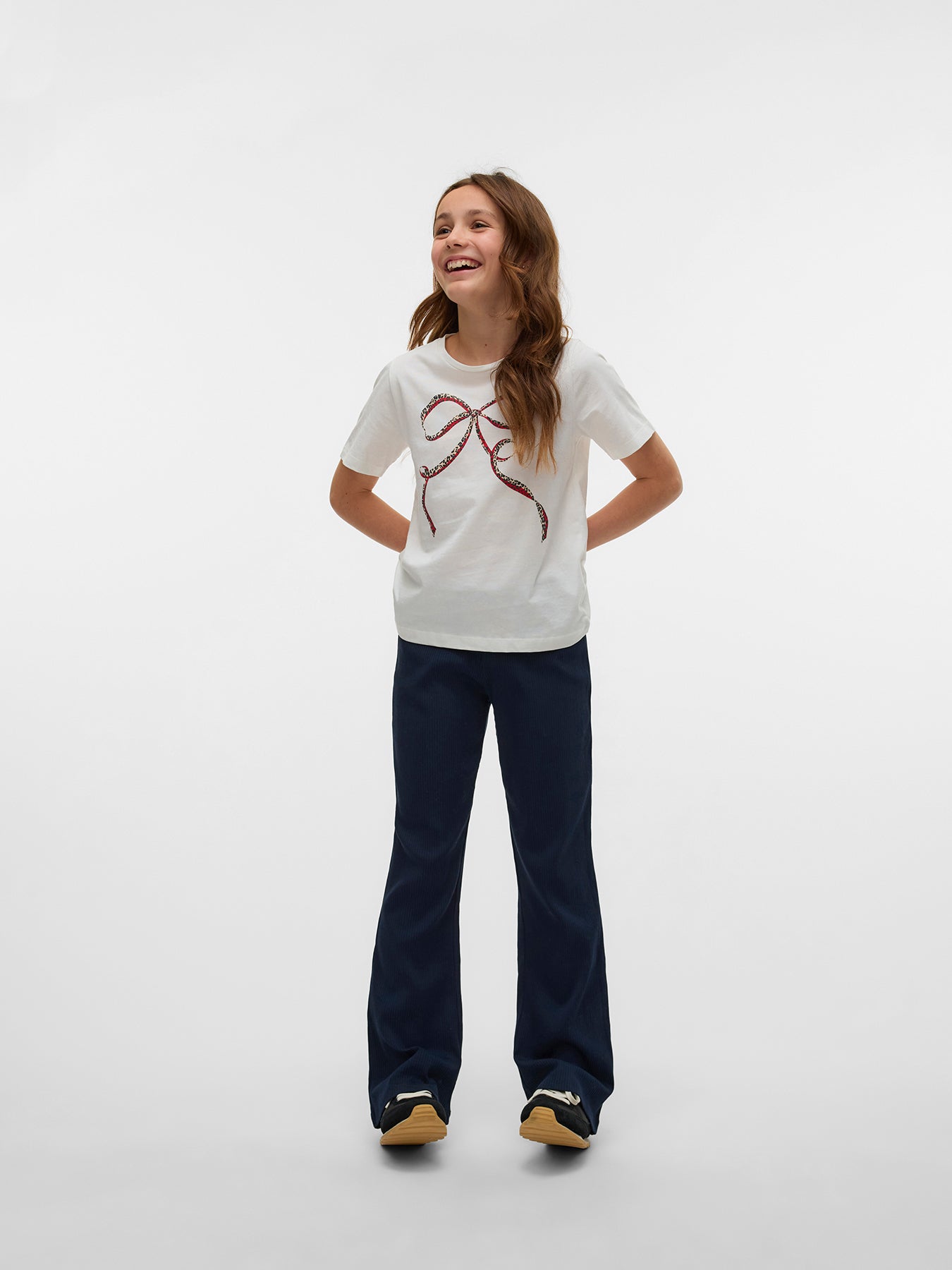 Kelly Love Short Sleeve Top White