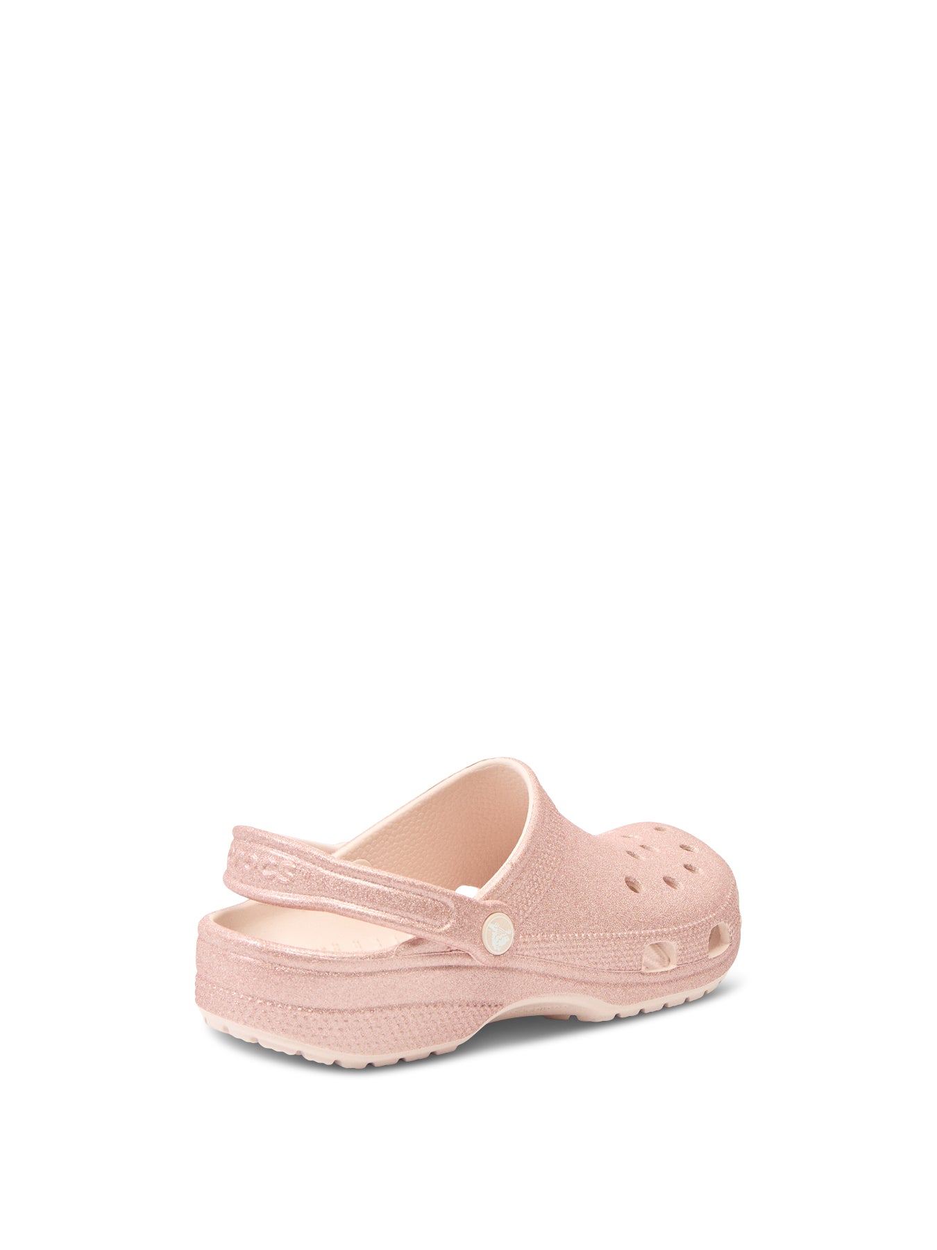 womens Classic Glitter Clog pink