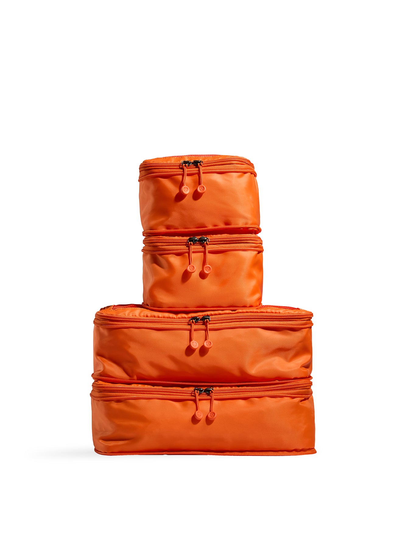 Four-Piece Packing Cube Set for Organised Suitcase Storage