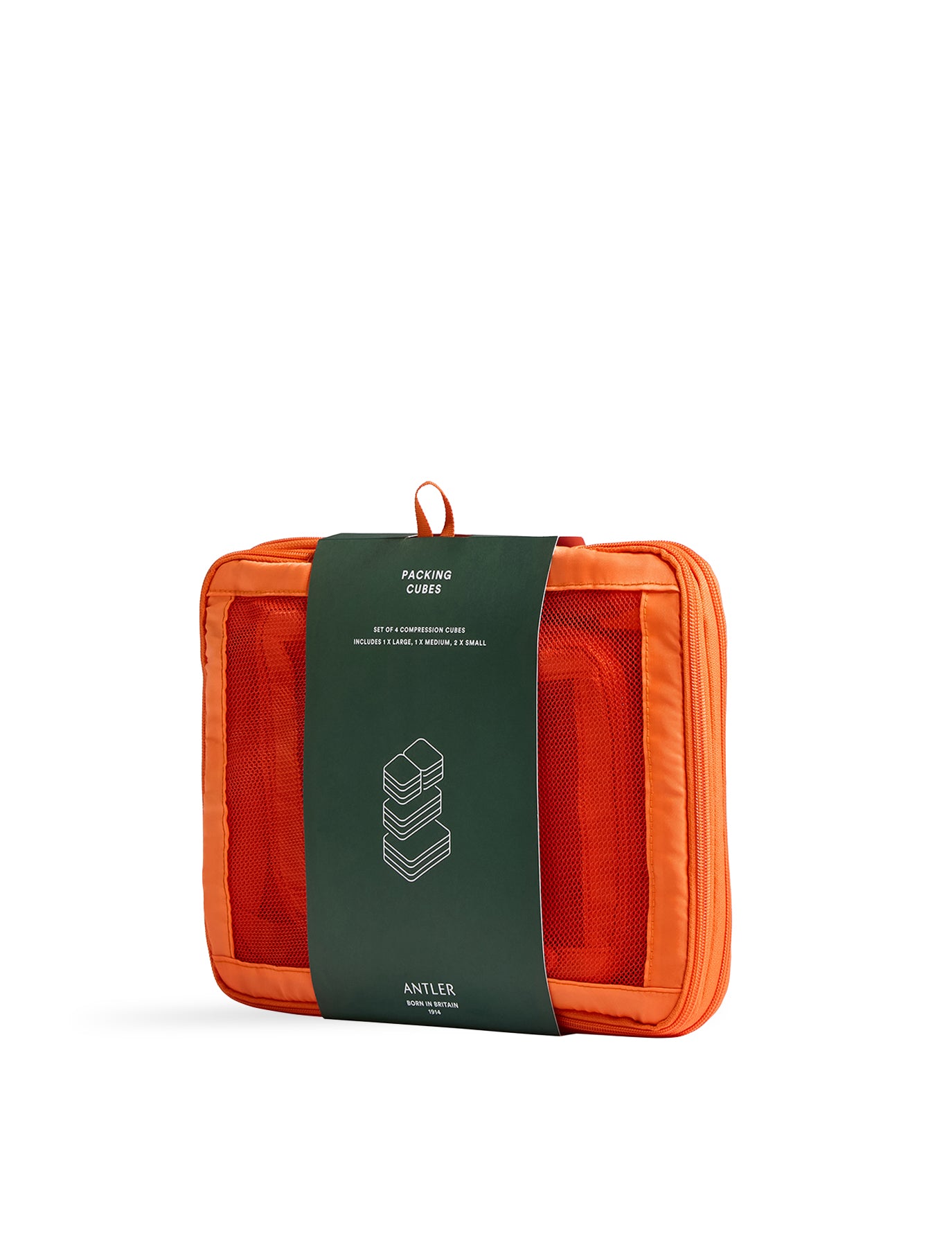 Four-Piece Packing Cube Set for Organised Suitcase Storage