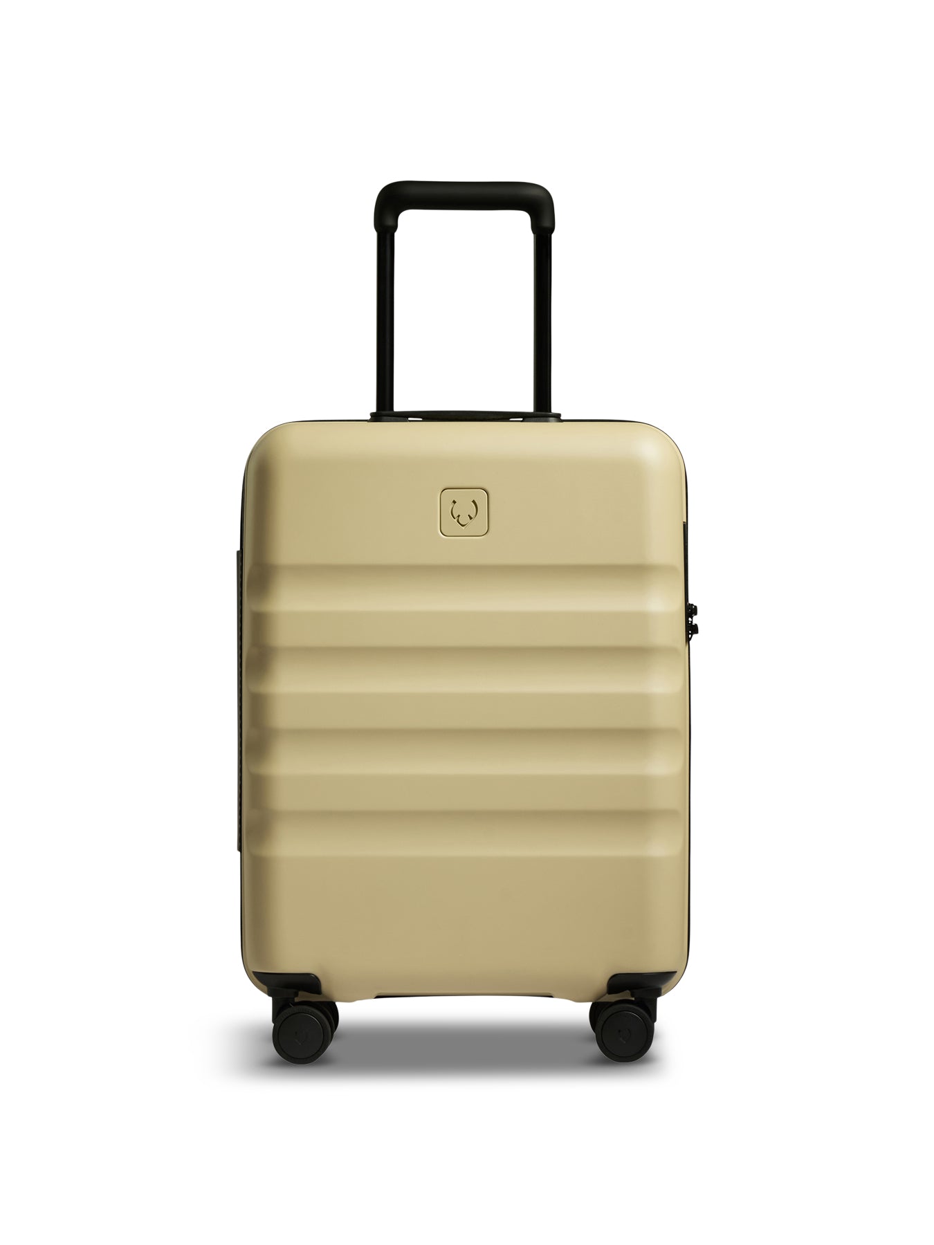 Yellow Icon Stripe Spin Suitcase 55cm
