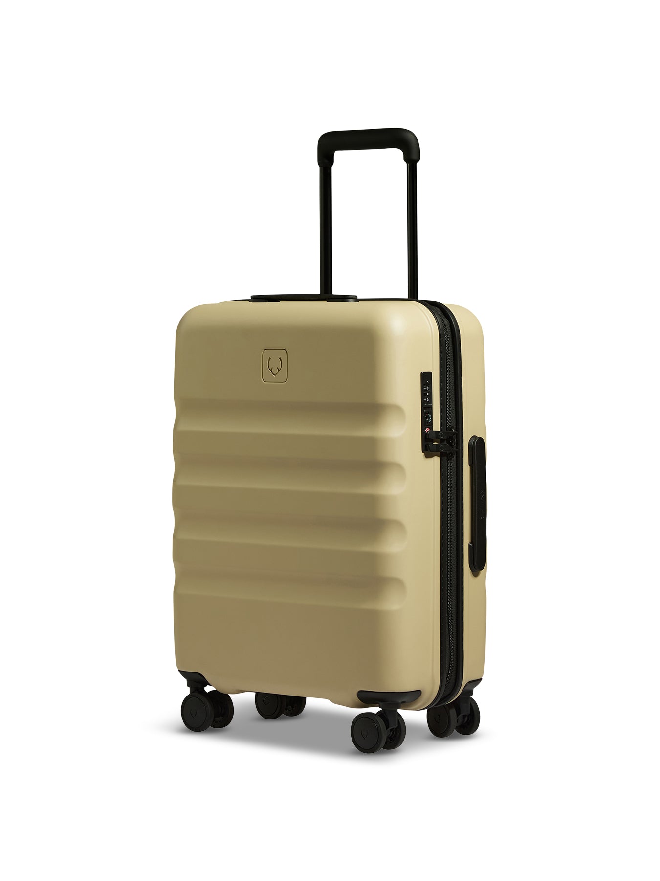 Yellow Icon Stripe Spin Suitcase 55cm