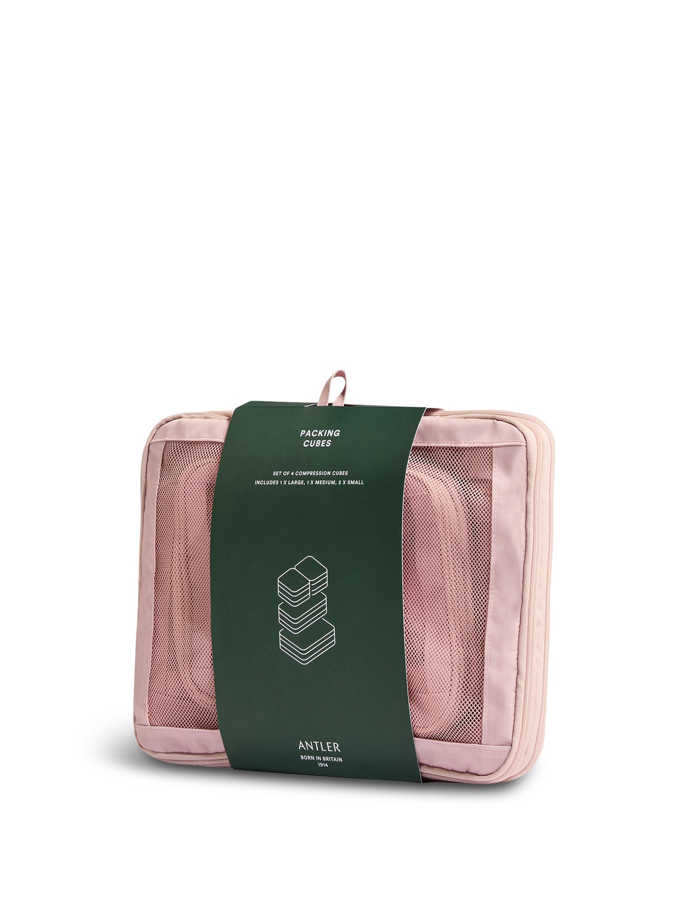 Pink 4 Pack Chelsea Packing Cubes