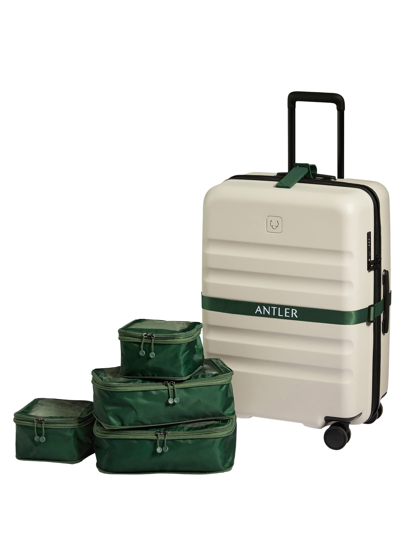 Green 4 Pack Chelsea Packing Cubes