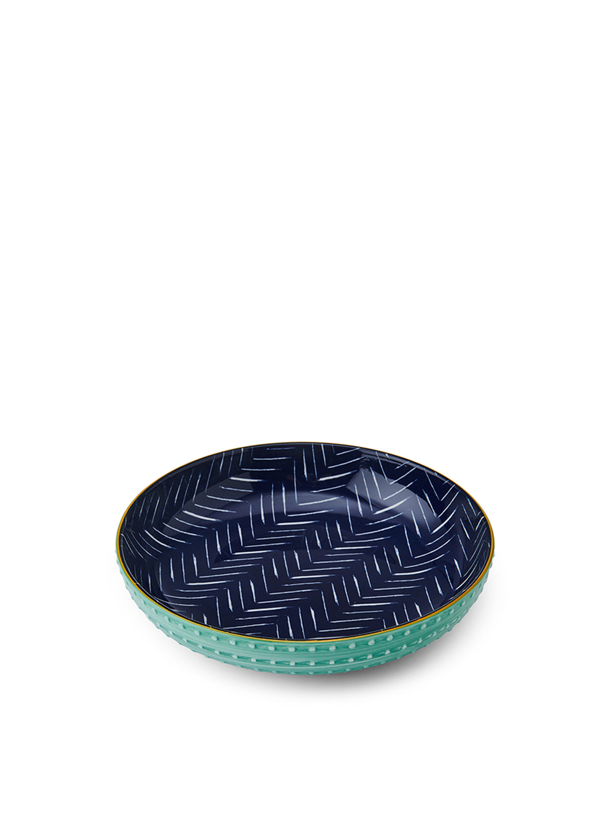 Chevron Decorative Bowl