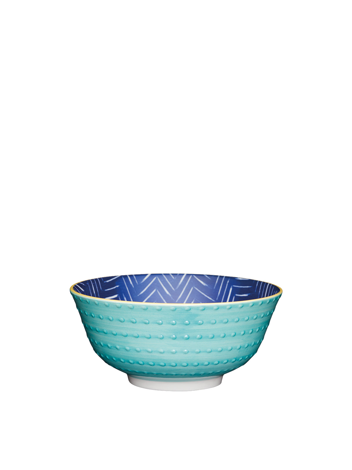 Katie C Chevron & Spotty Bowl