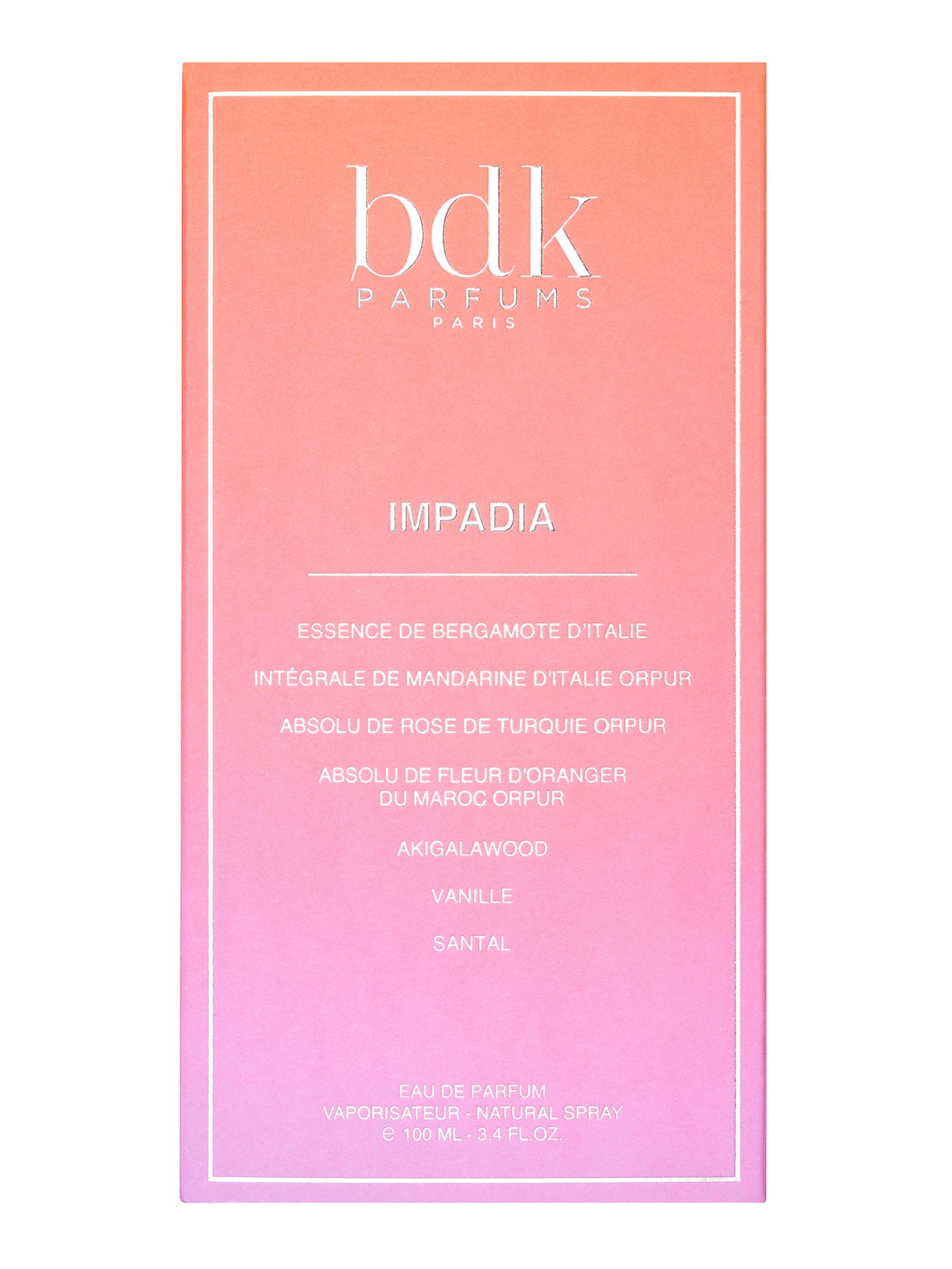 Impadia Eau de Parfum 100ml – Fenwick