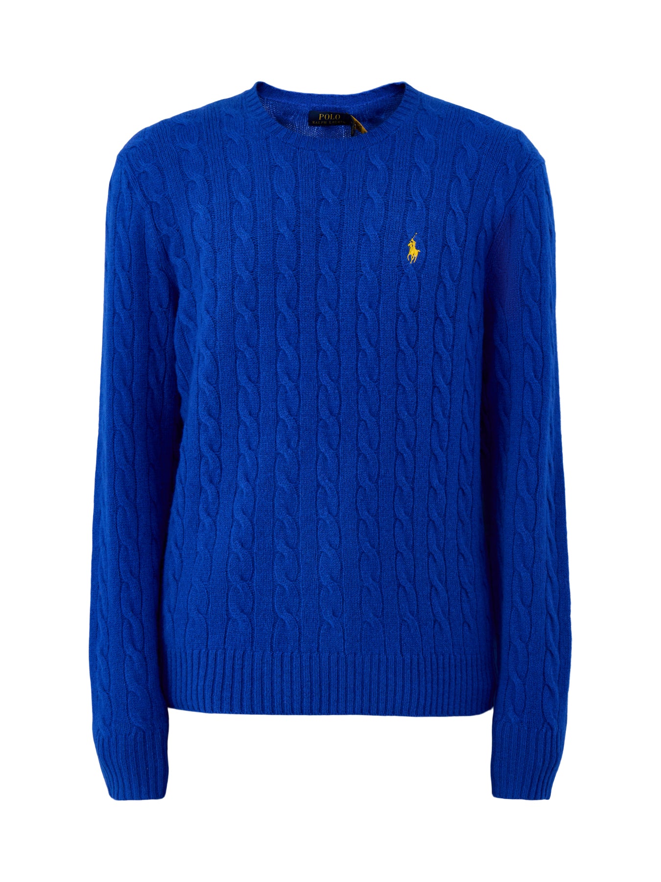 Wool Cashmere Blend Cable Knitwear Sapphire Star