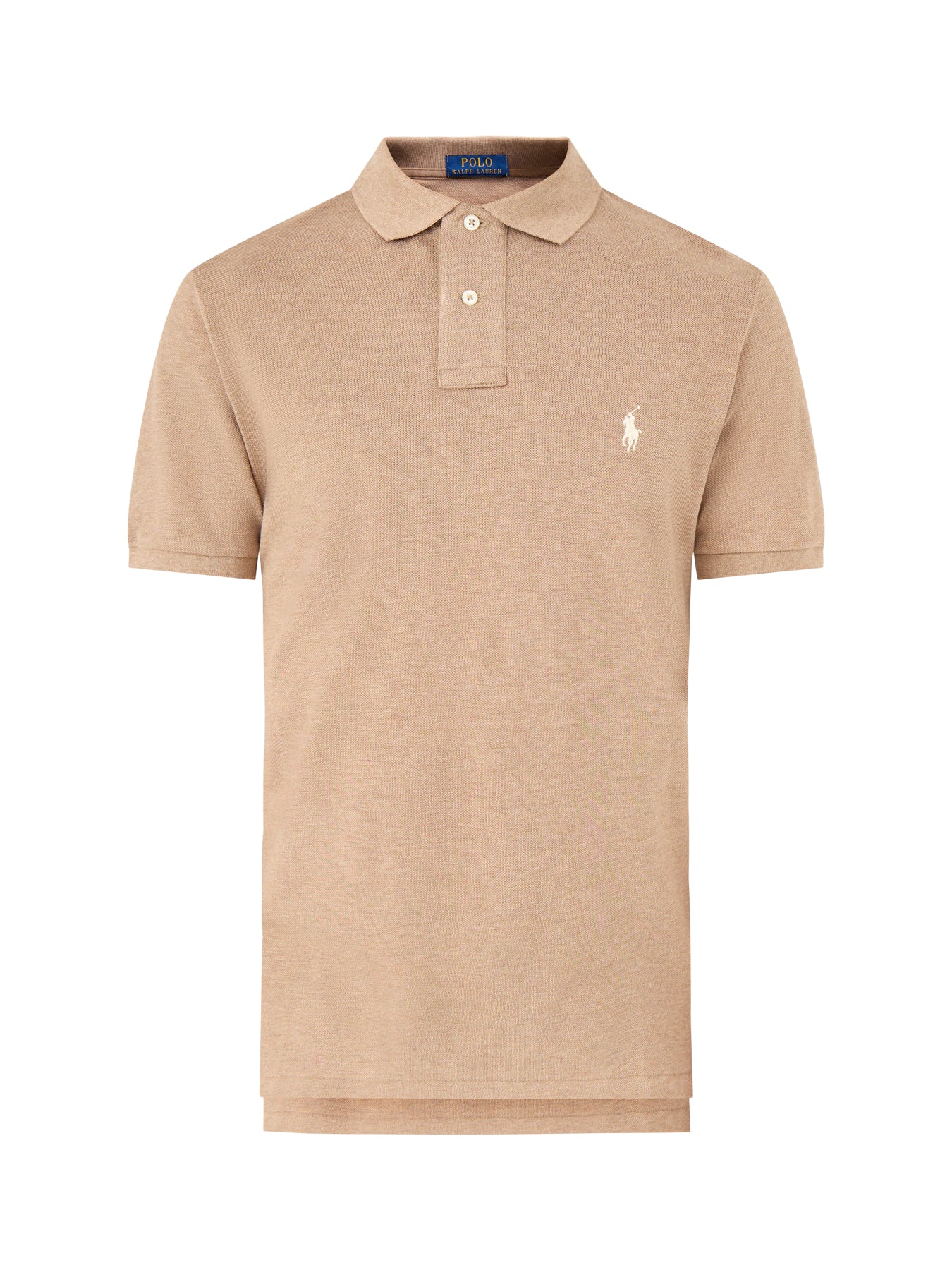 Custom Fit Polo Short Sleeves Top Grey