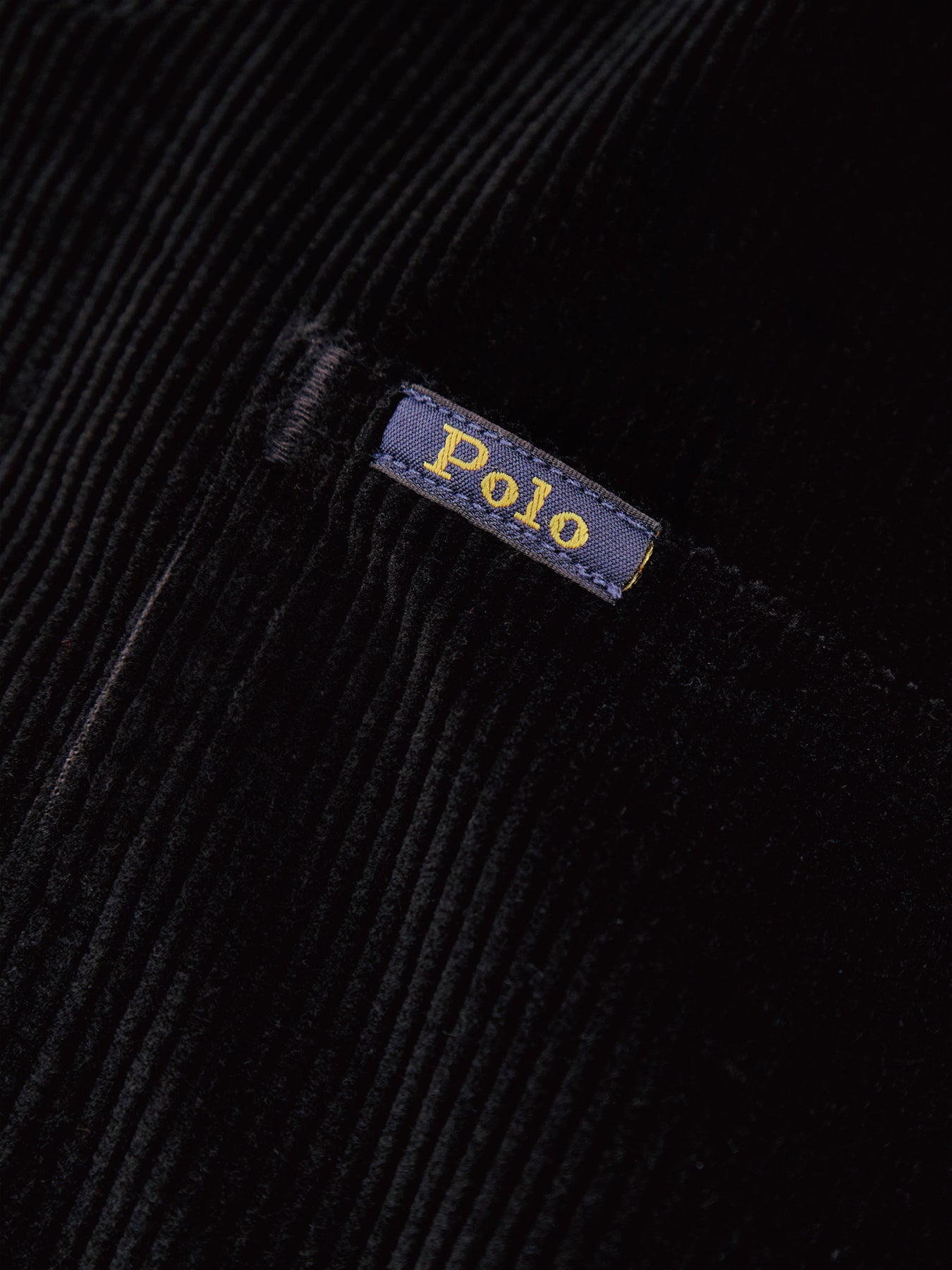 Corduroy Overshirt Black