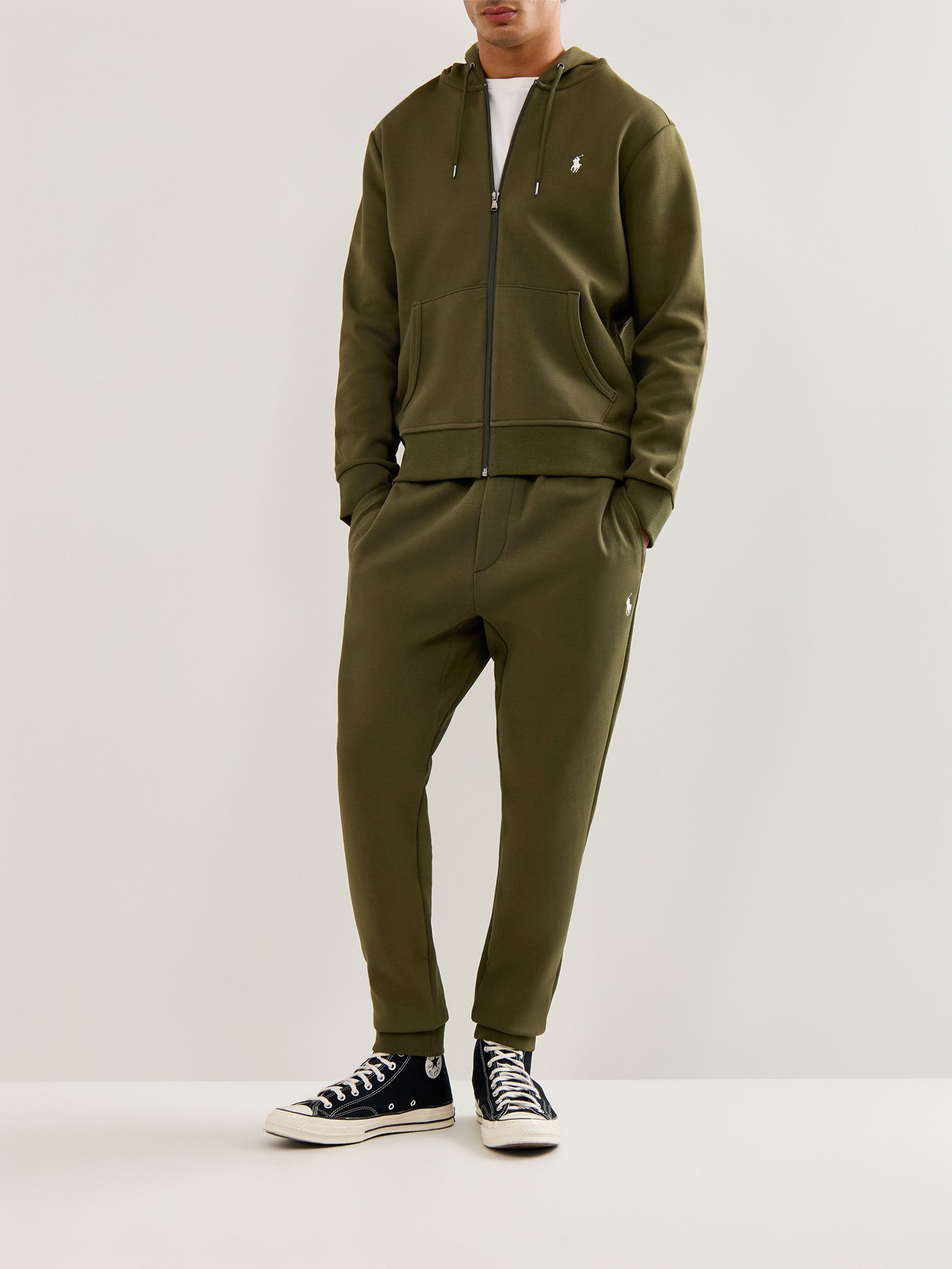 Double Knit Joggers Olive