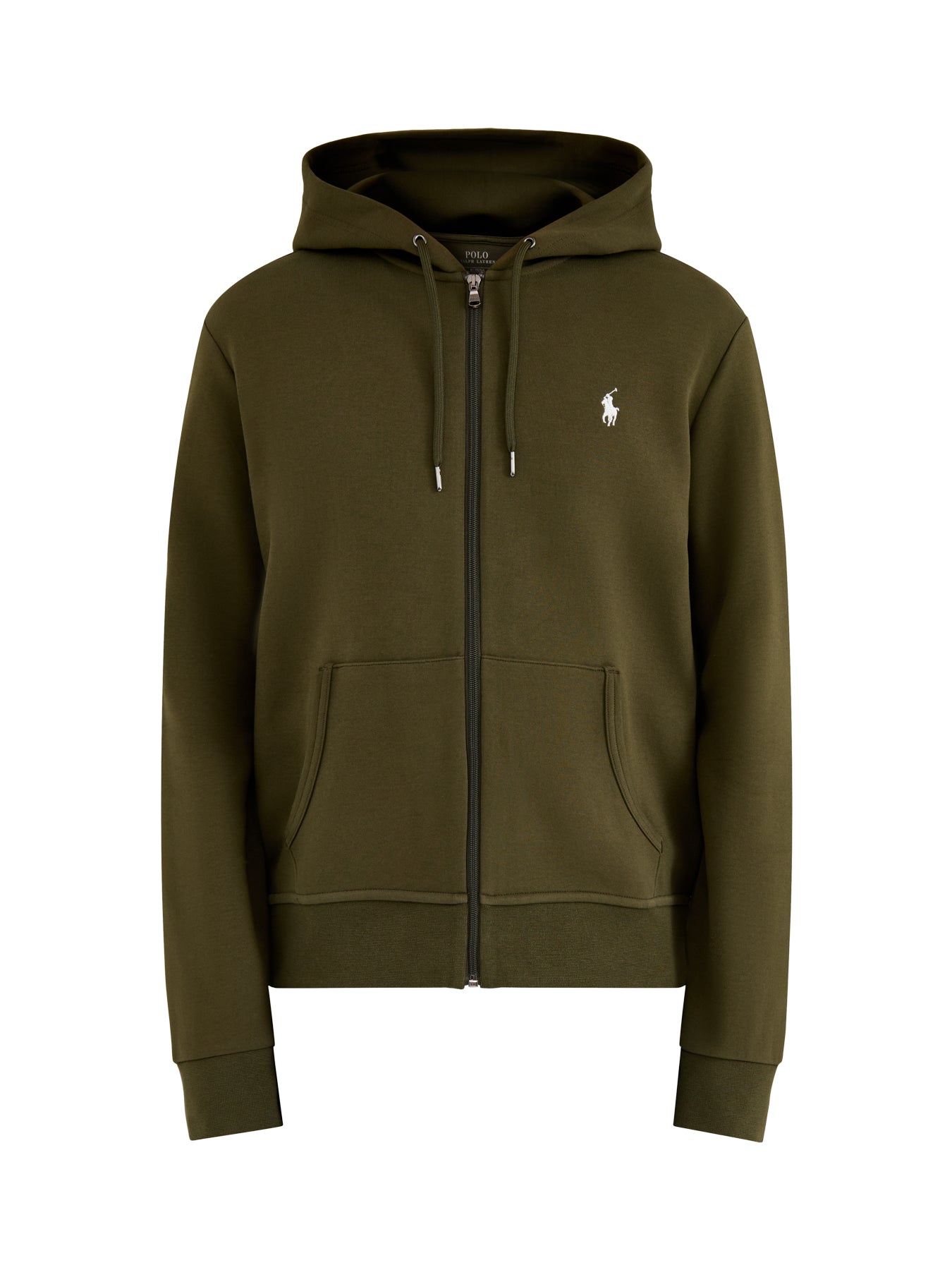 Double Knit Bomber Jacket Olive