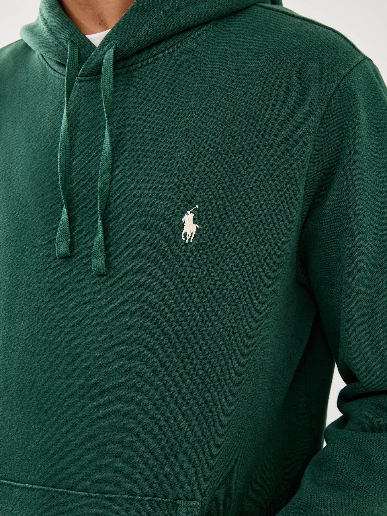 Loopback Terry Overhead Hoodie Vintage Pine