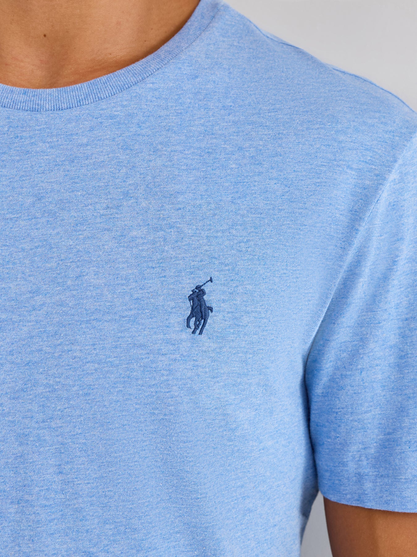 Basic Short Sleeves Tee Blue