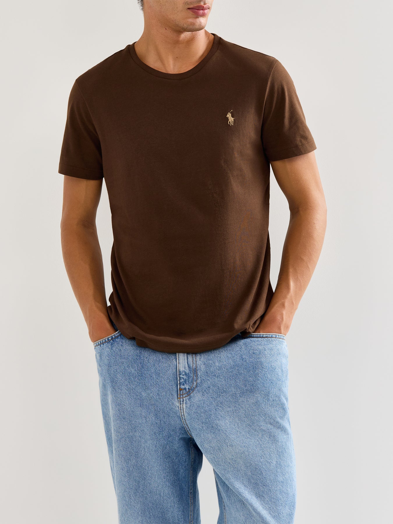 Basic Black Short Sleeves Cotton Tee