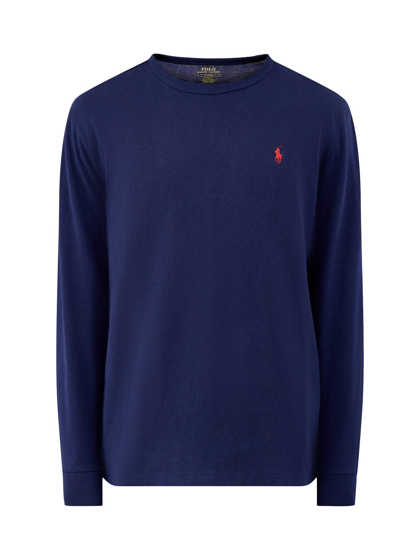 Long-Sleeve Jersey T-Shirt Navy